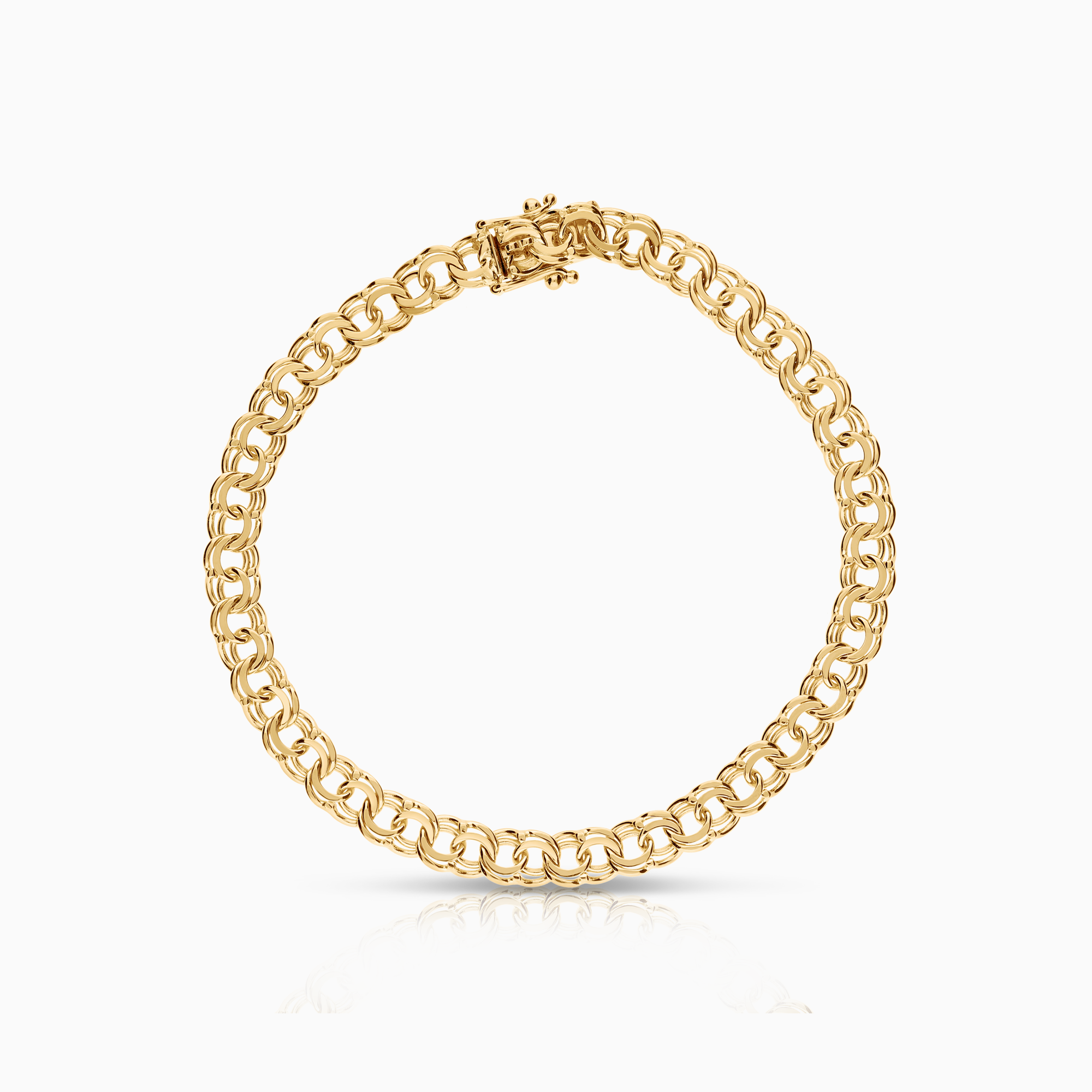 Bismarck bracelet 9.54g 18K gold.