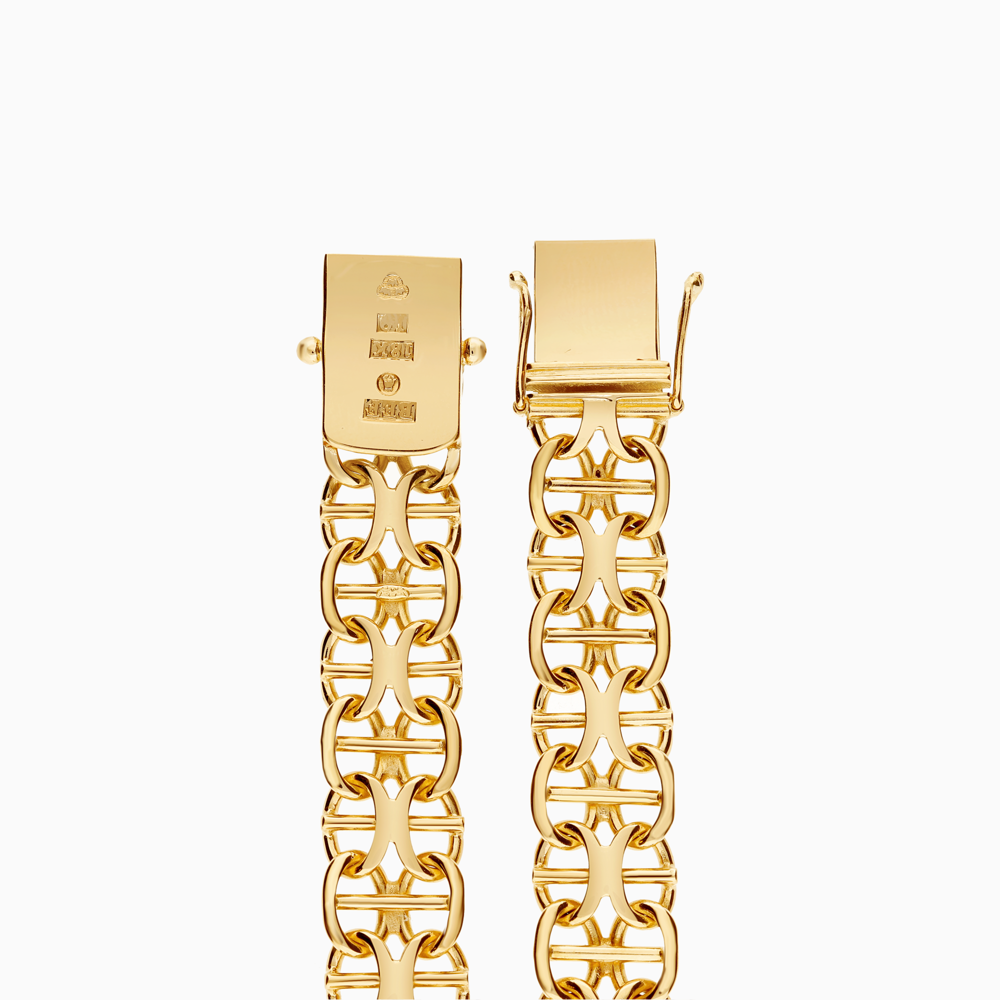 X-länk armband 19,84g 18K guld.