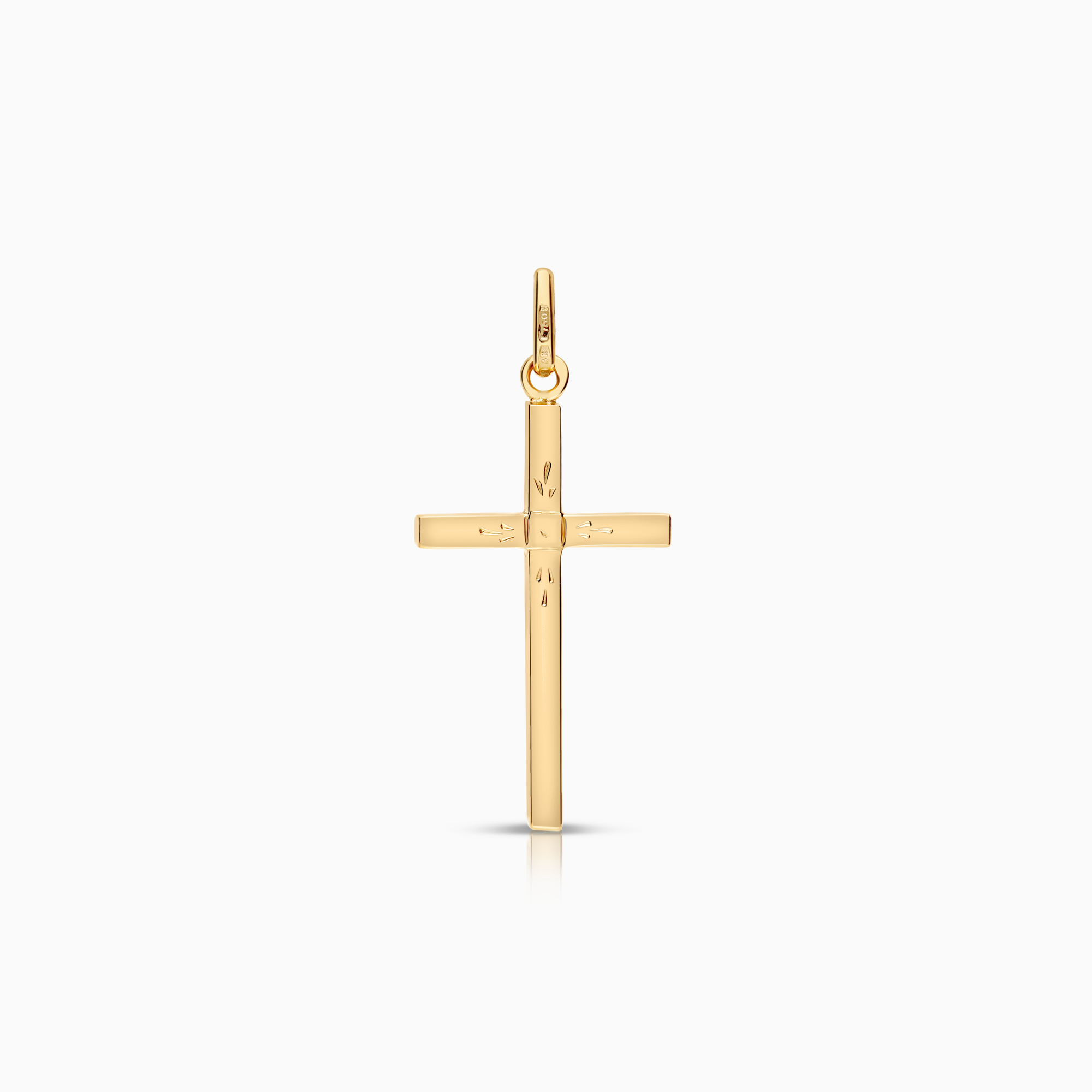 Hänge kors 0,91g 18K guld