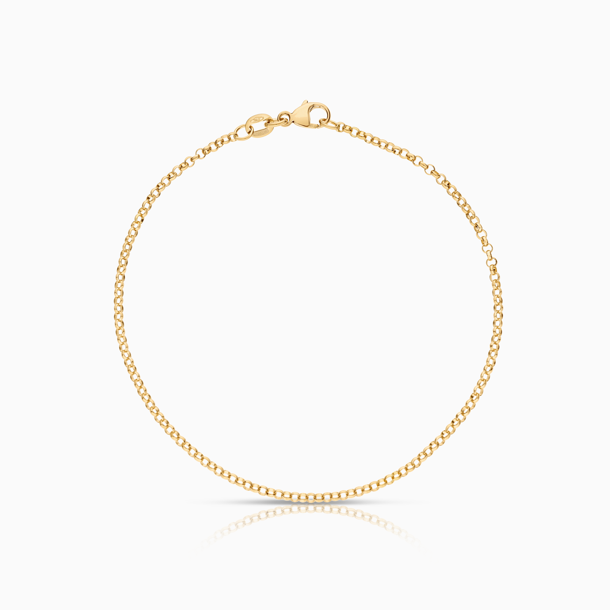 Ärtlänk armband 2,18g 18K guld