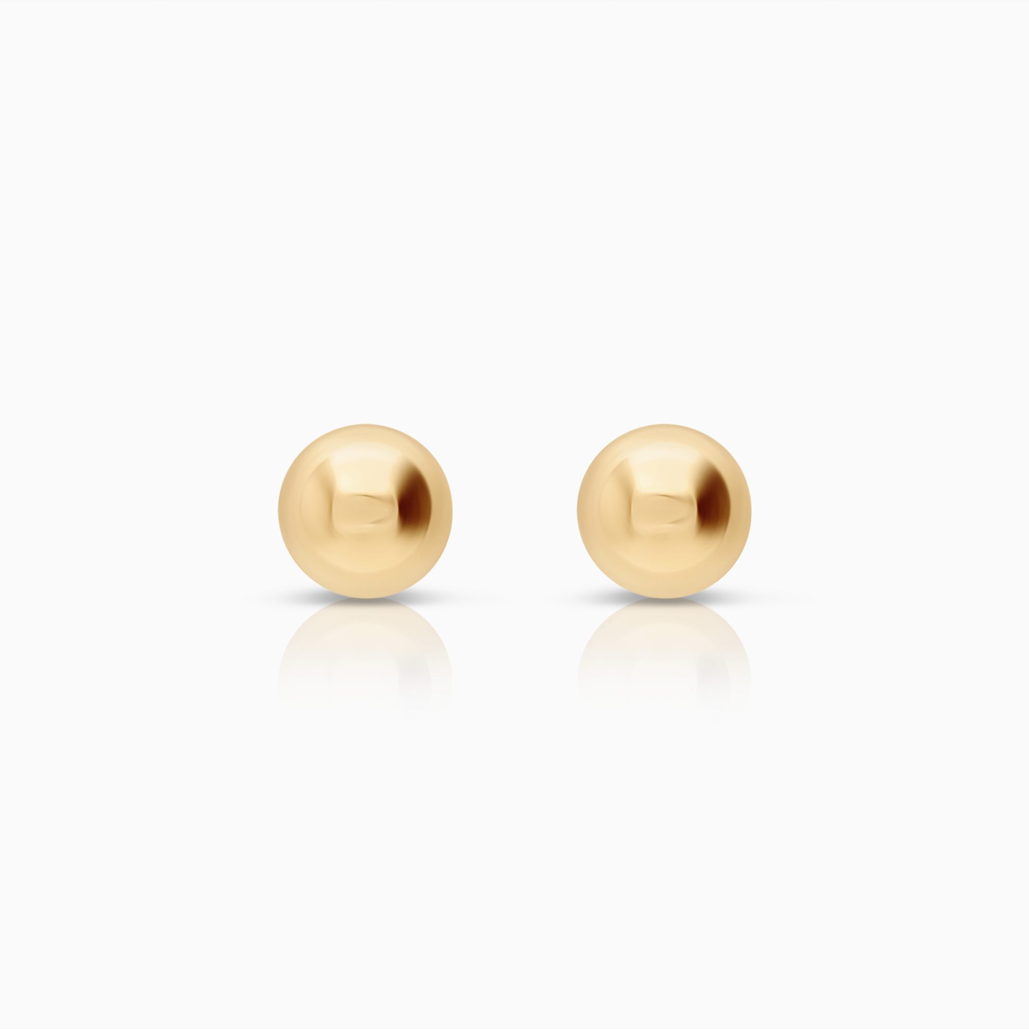 Guldörhängen kula 0,46g 18K guld