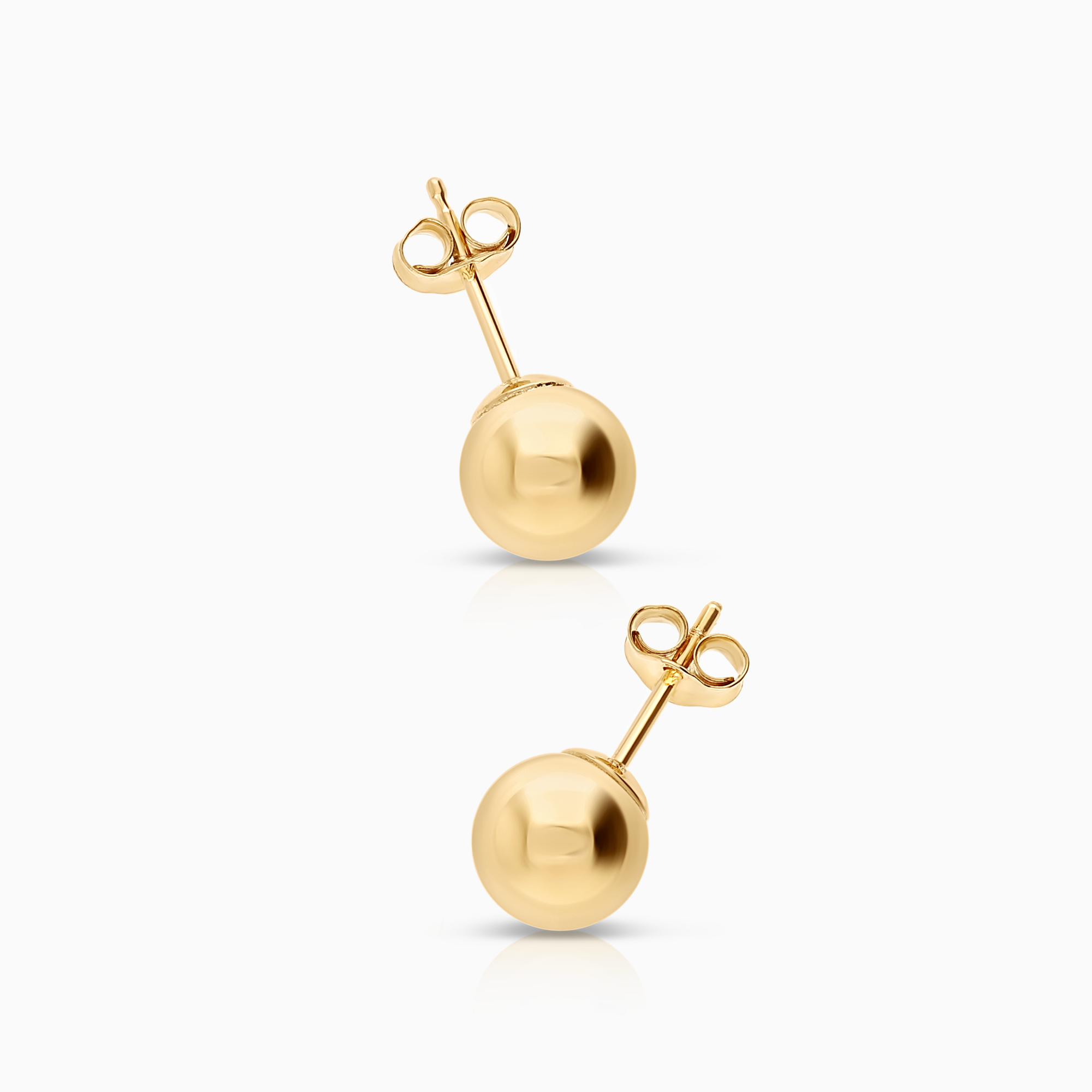 Guldörhängen kula 0,46g 18K guld