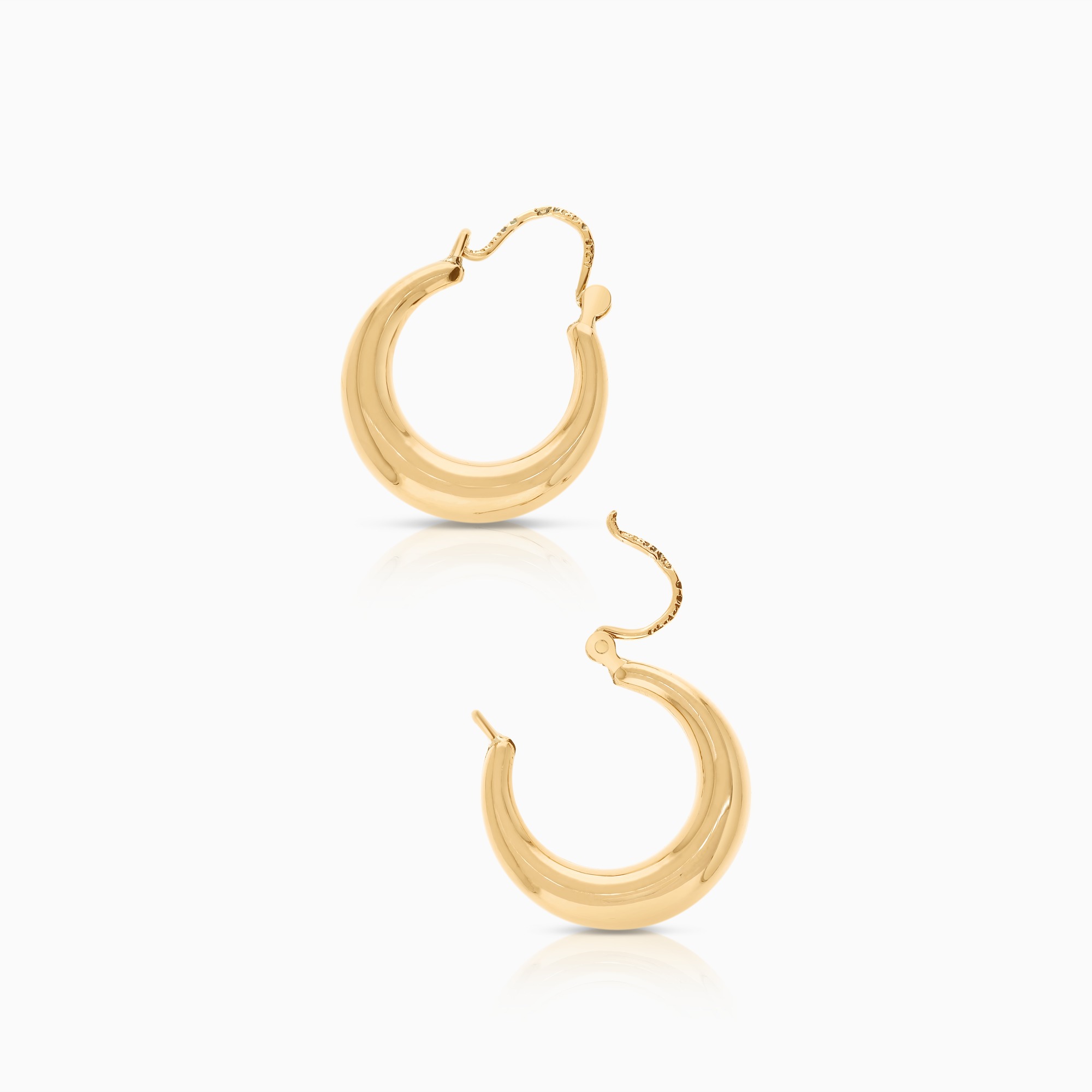 Creol örhängen 1,84g 18K guld