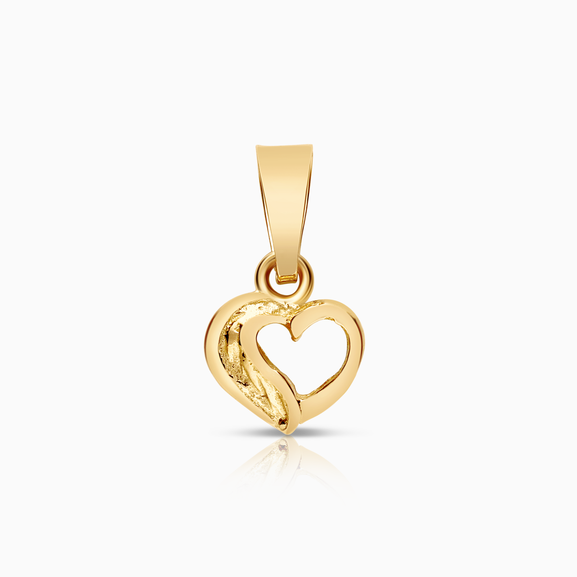 Hjärta hänge 0,56g 18K guld.