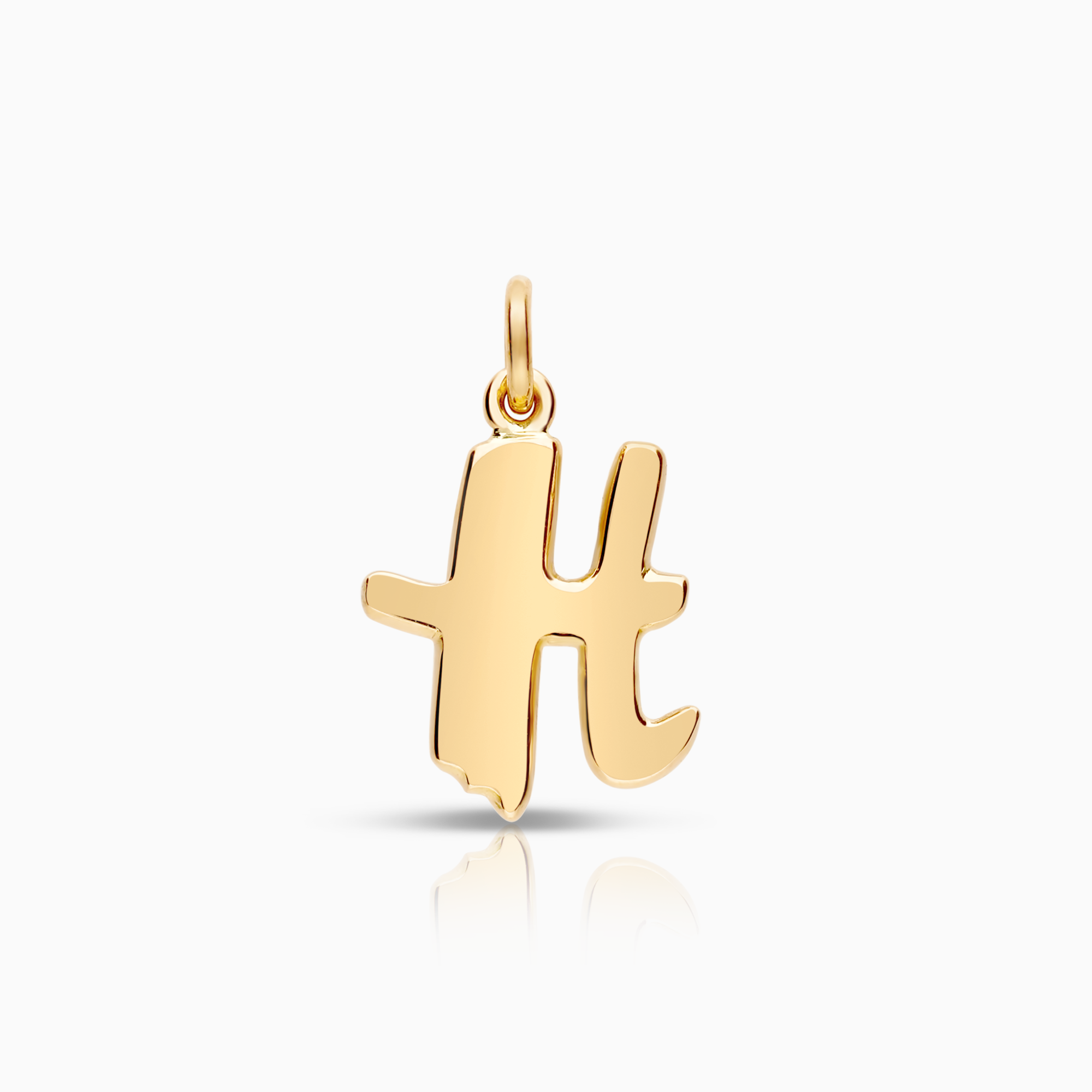 Pendant with letter 0.66g 18K gold