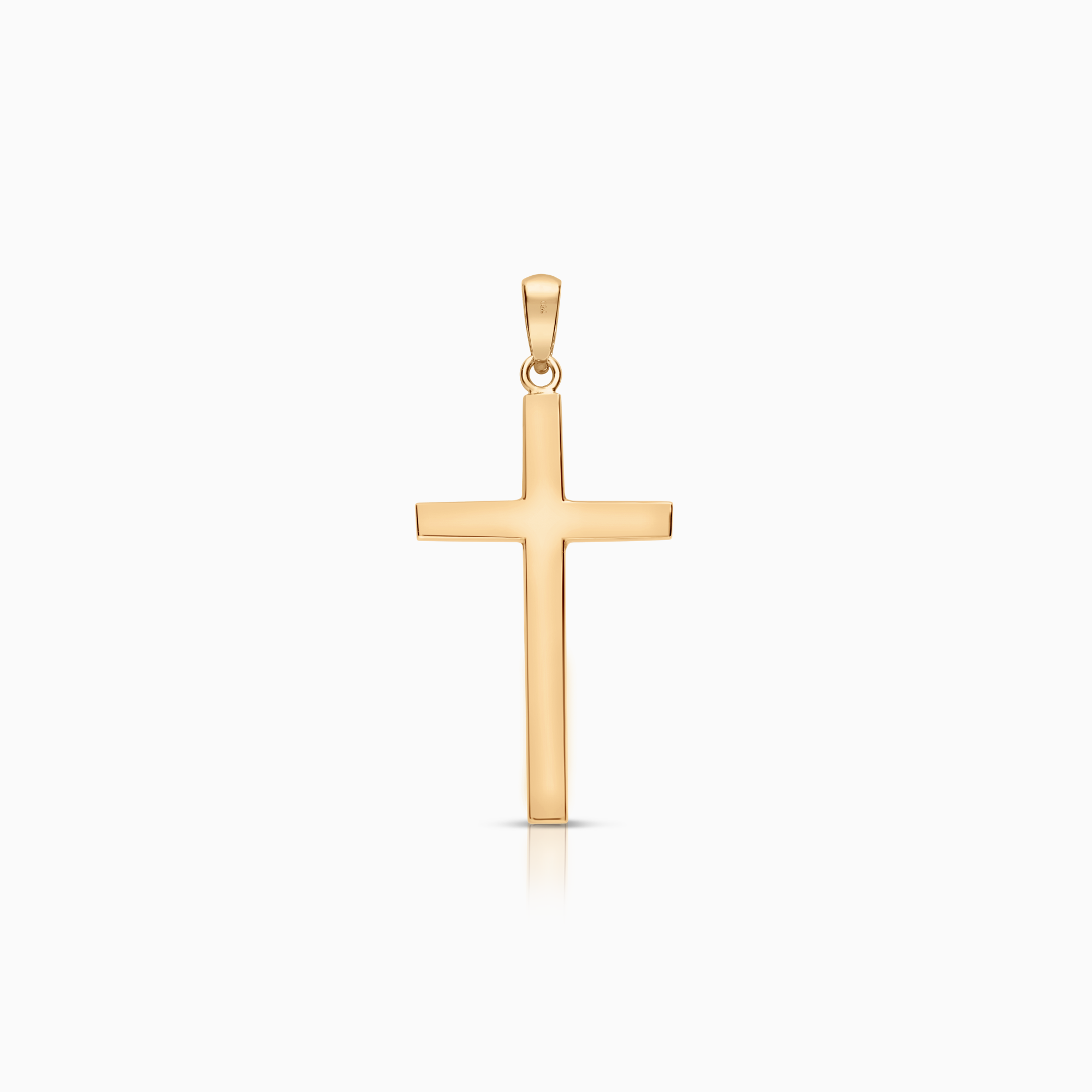 Pendant with cross 0.74g 18K gold.