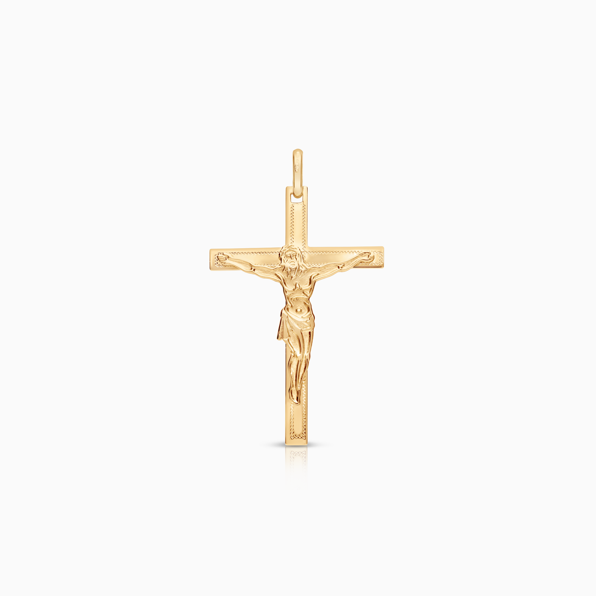 Hängsmycke kors 4,00g 18K guld.