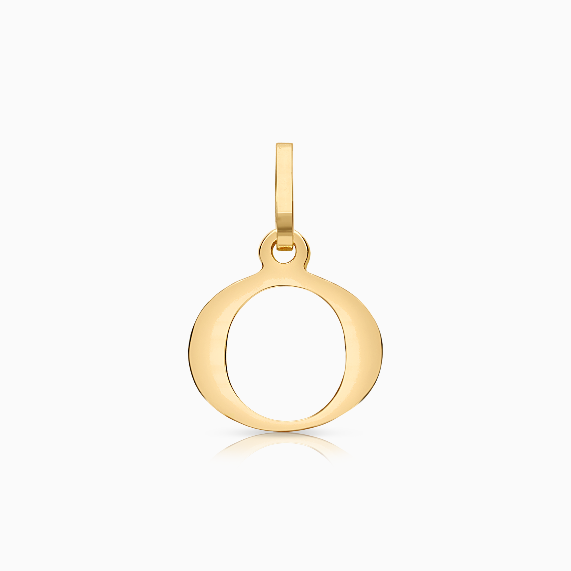 Letter pendant 0.42g 18K gold