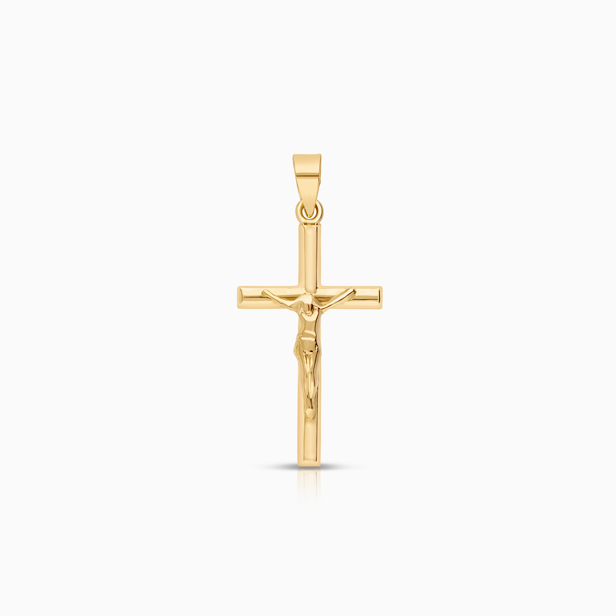 Pendant with cross 0.66g 18K gold