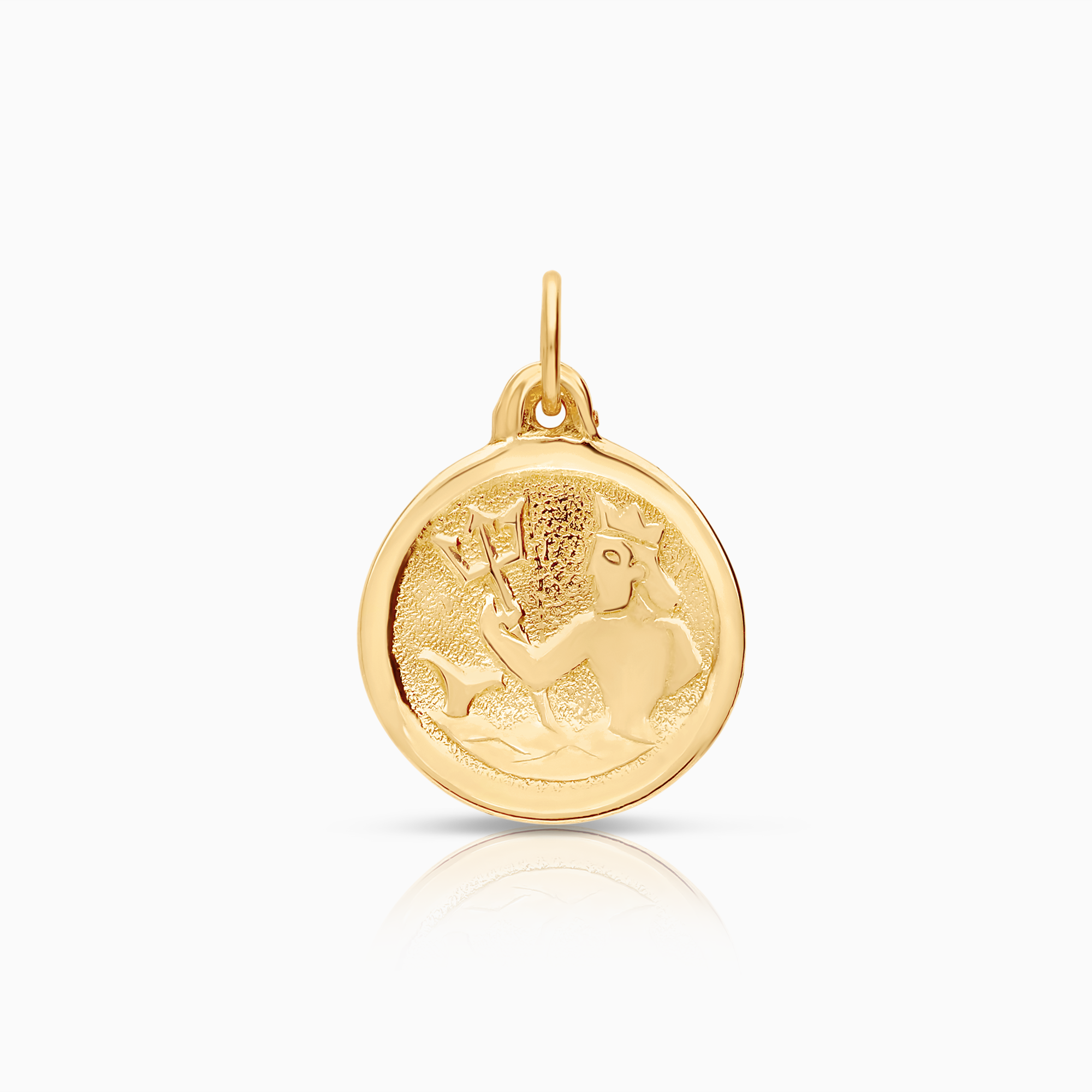 Pendant with zodiac sign 0.66g 18K gold