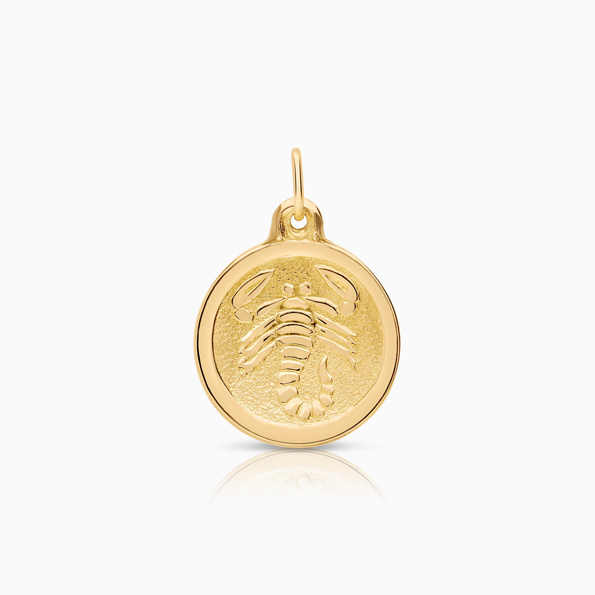 Pendant with zodiac sign 0.73g 18K gold