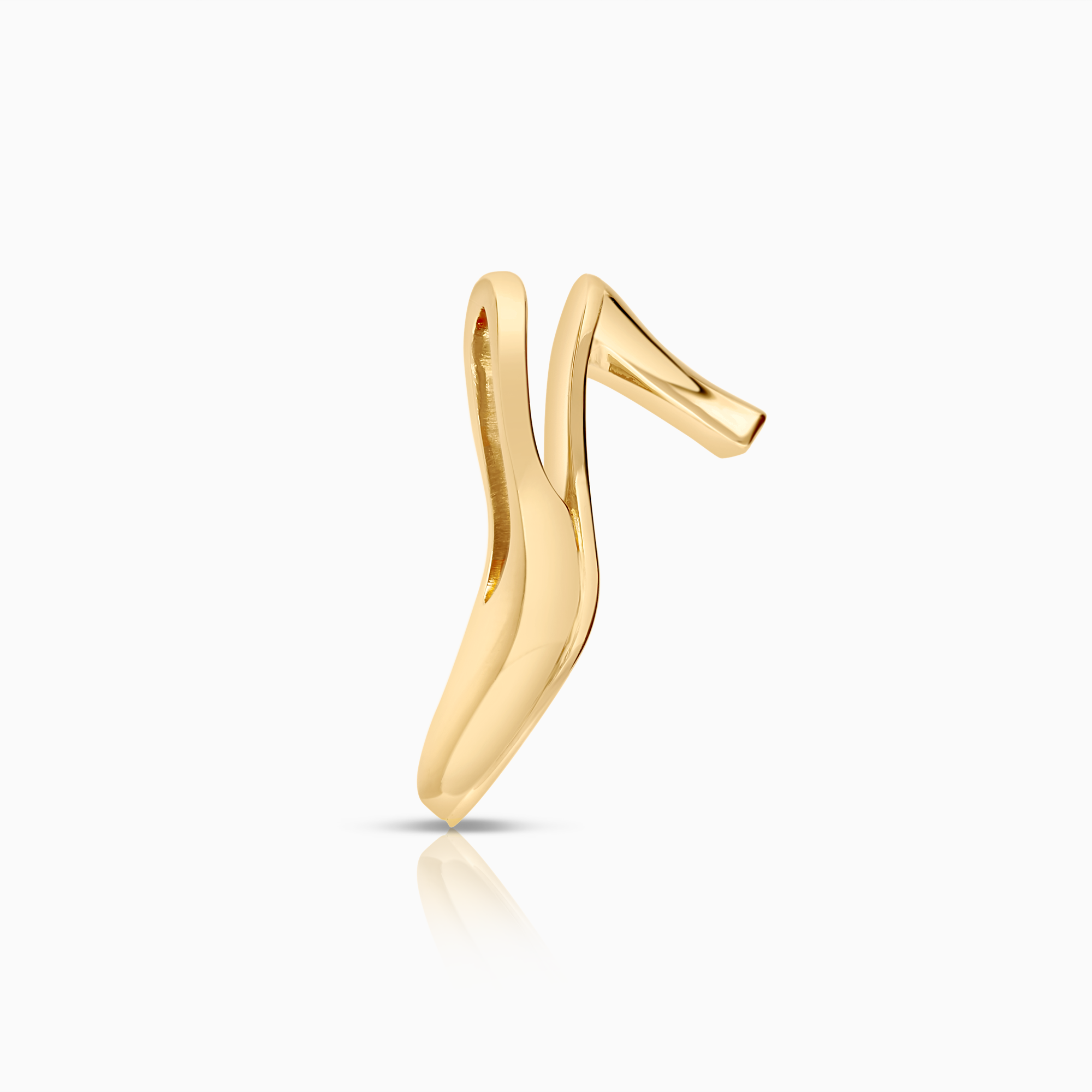 Guldhänge klacksko 3,48g 18K guld