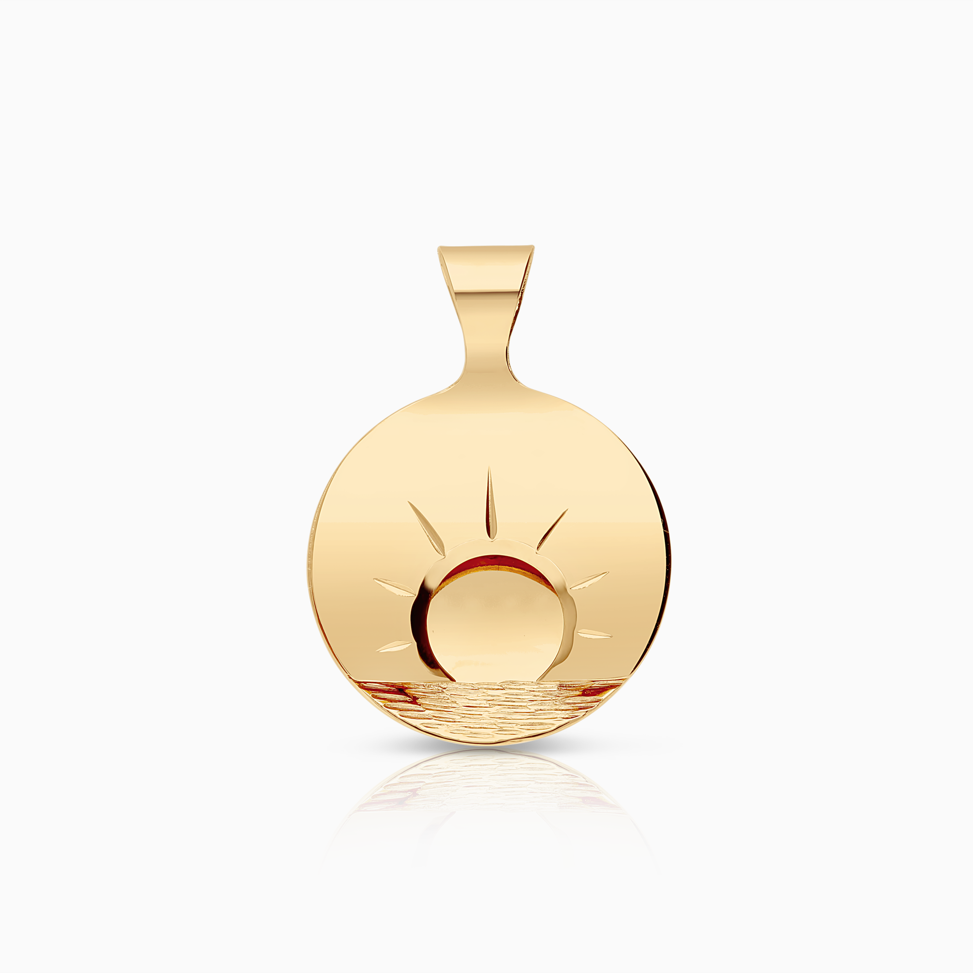 Gold pendant 3.22g 18K gold