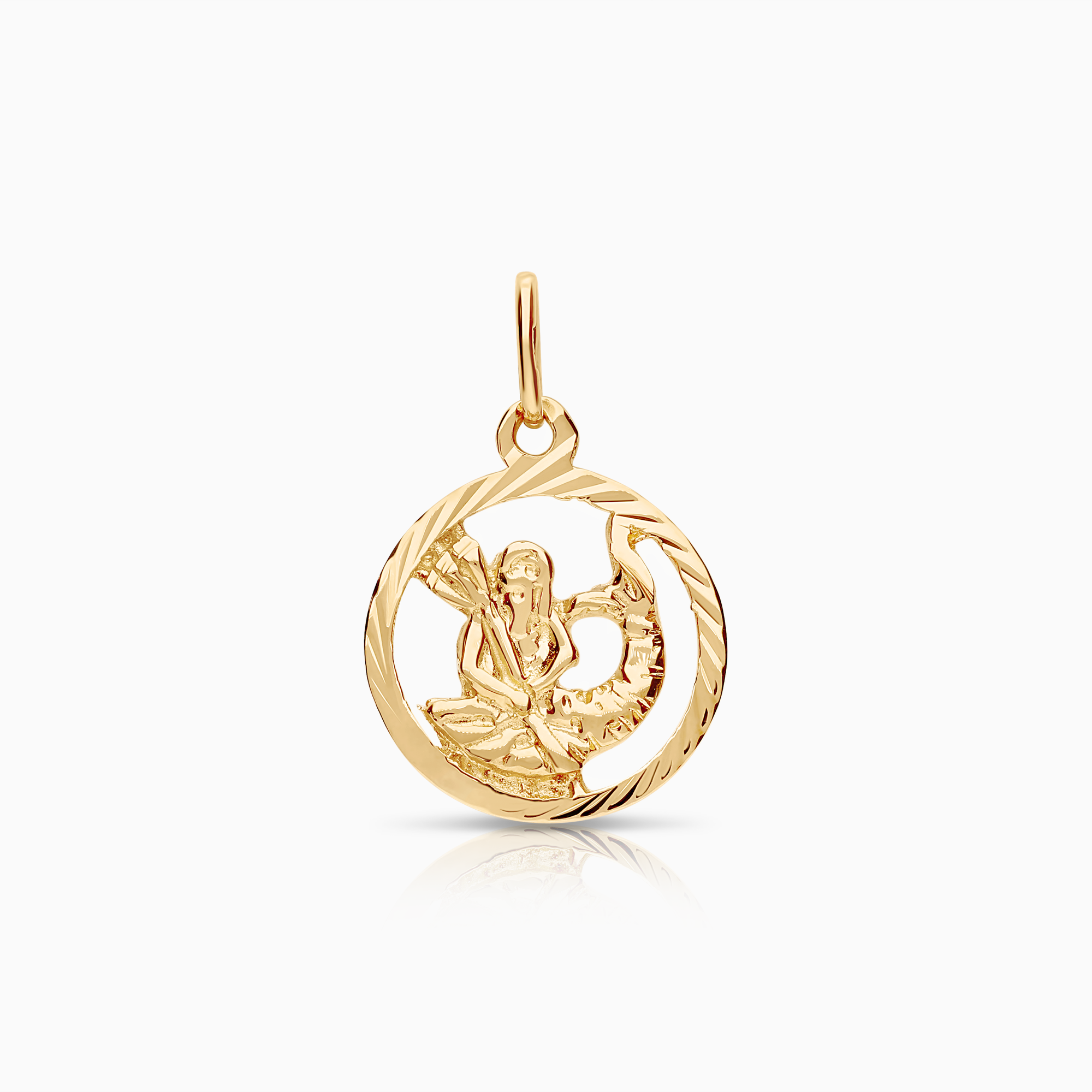 Aquarius pendant 1.25g 18K gold