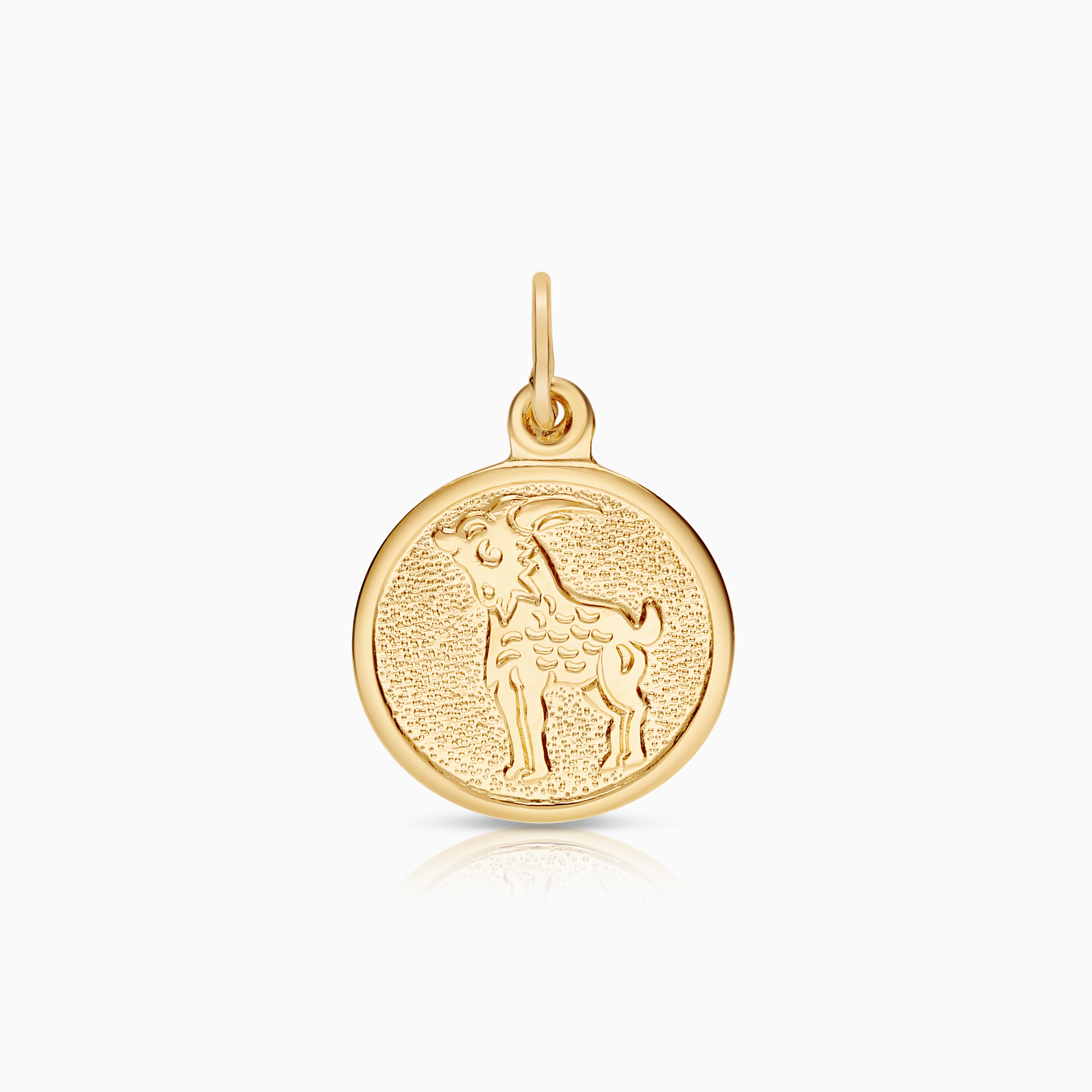 Capricorn pendant 1.00g 18K gold