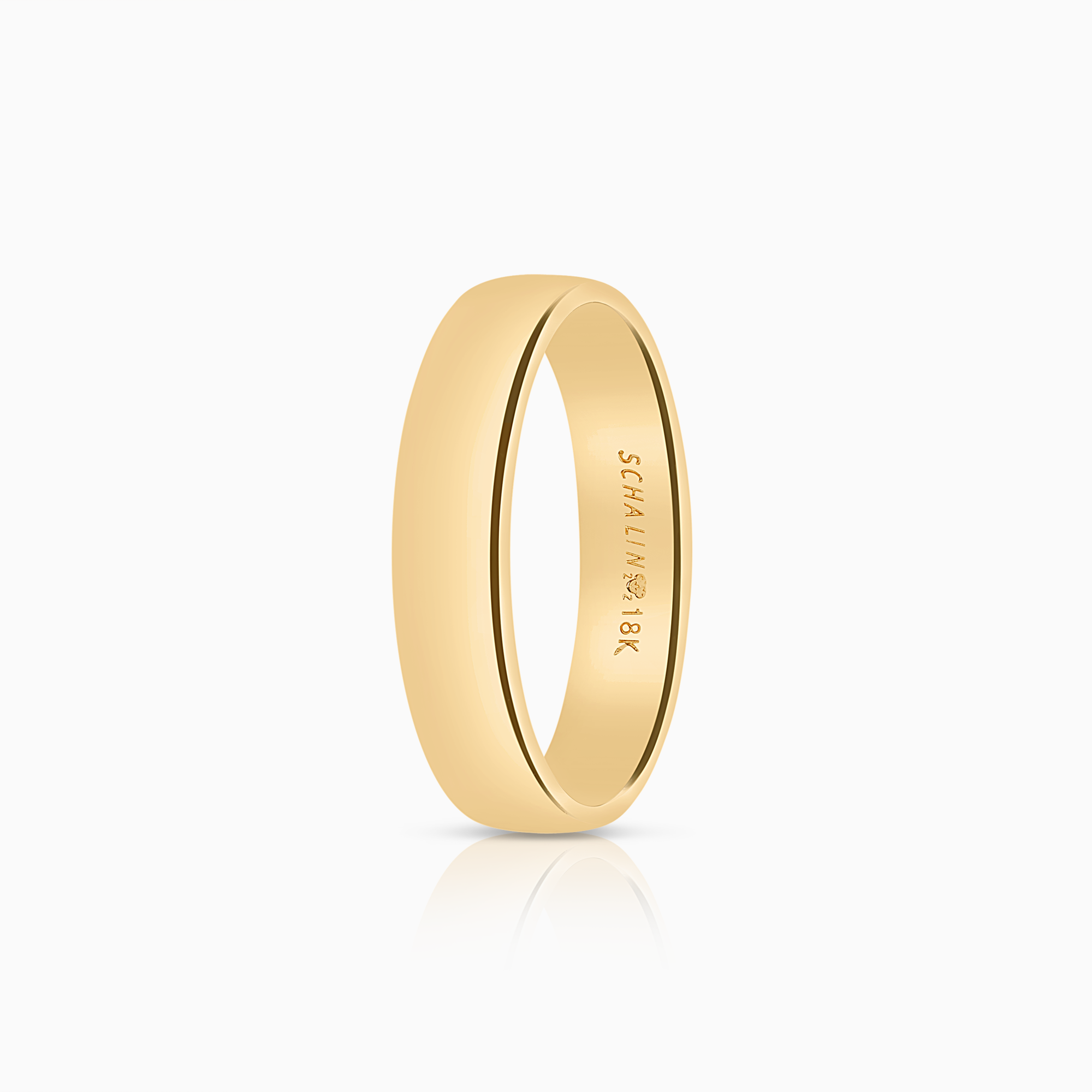 Slät ring 6,45g 18K guld