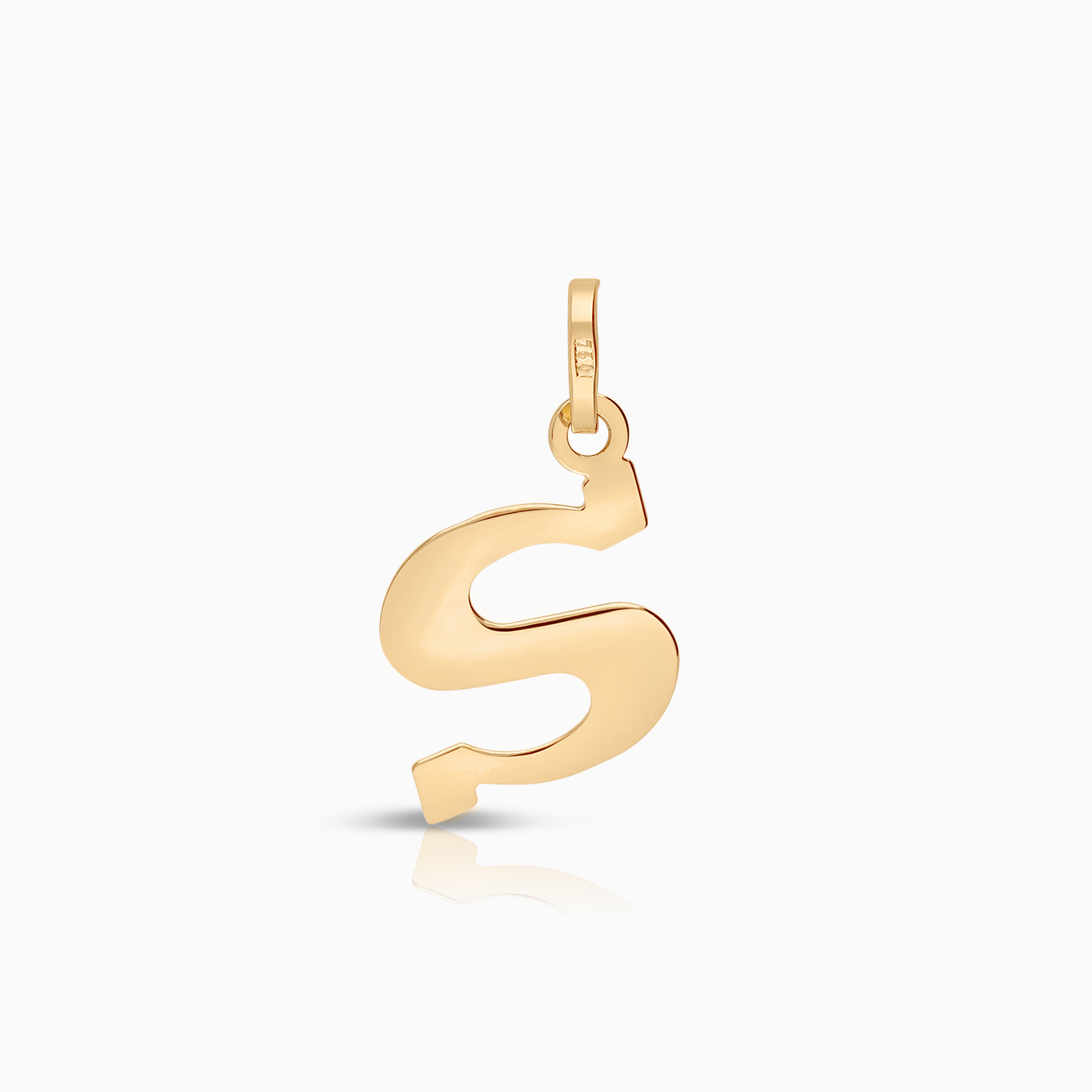Guldhänge bokstav S 0,40g 18K guld