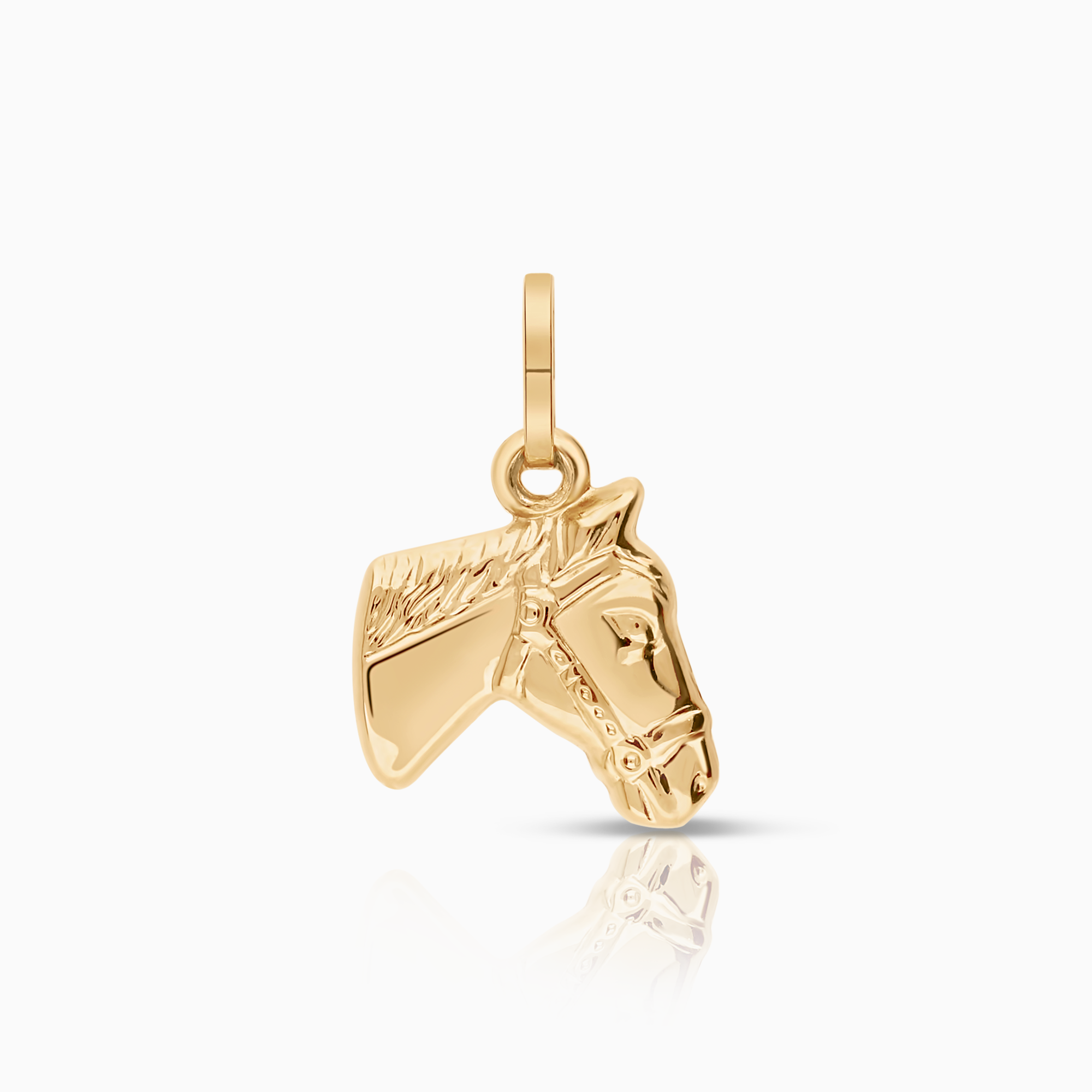 Hängsmycke häst 0,45g 18K guld