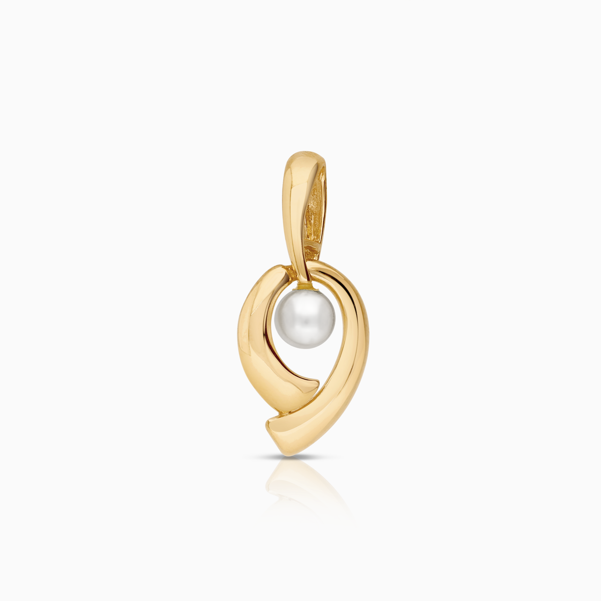 Pärlhänge 0,78g 18K guld