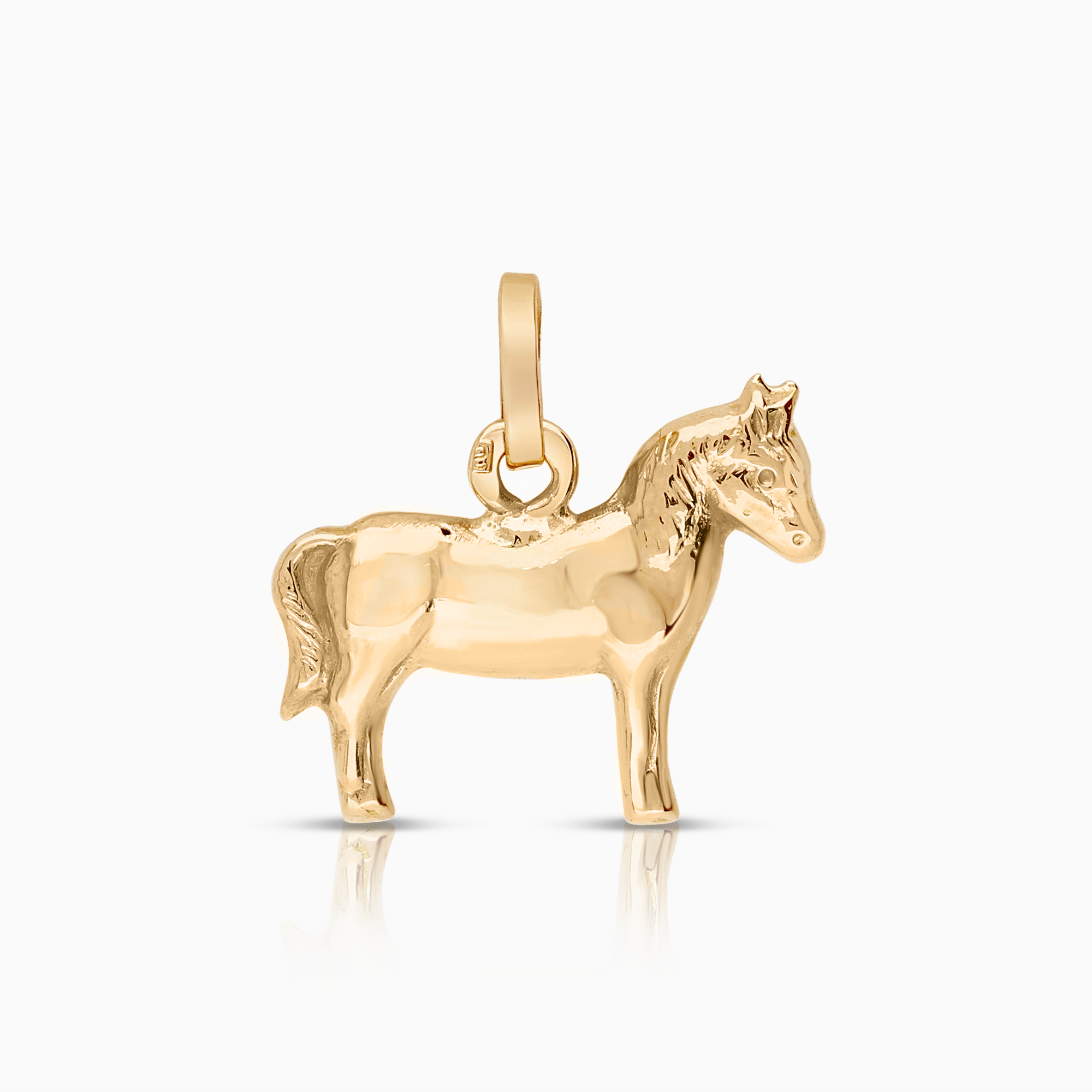 Hängsmycke häst 0,74g 18K guld
