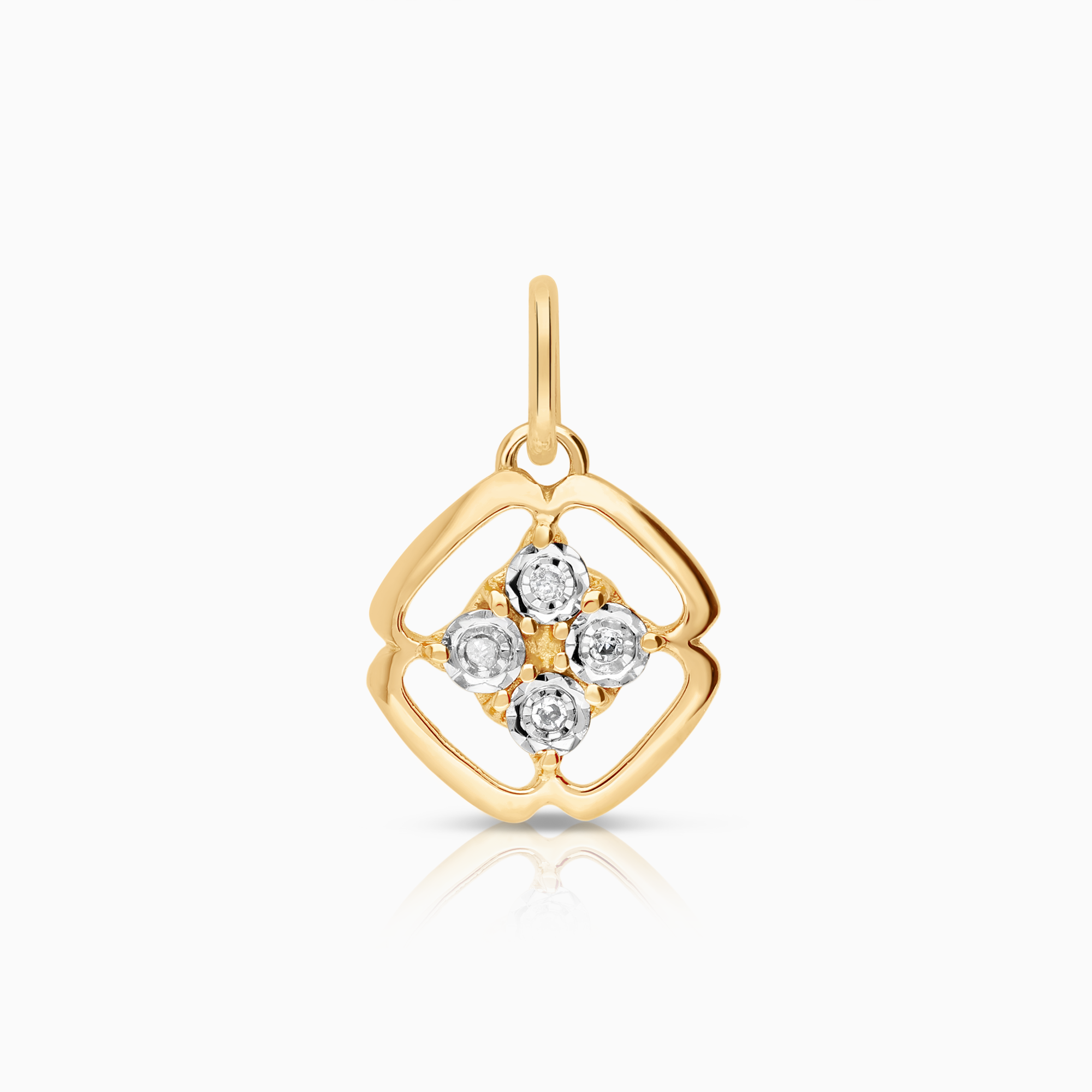 Diamanthänge 0,02ct 18K guld