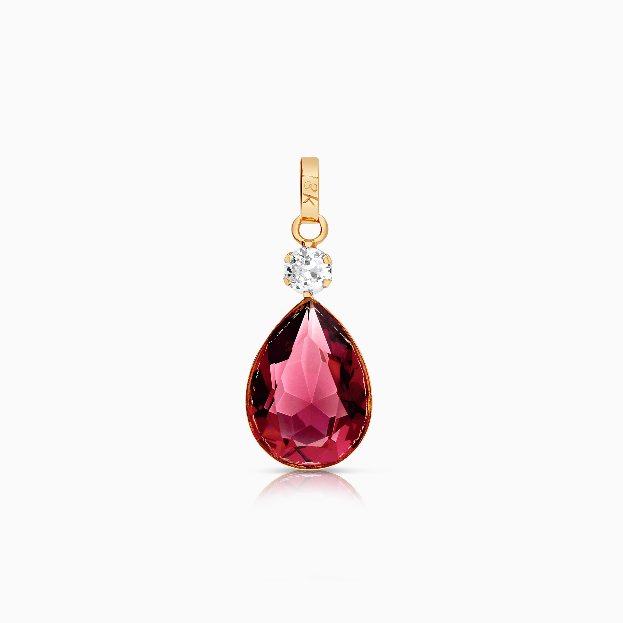 Hängsmycke med cubic zirconia 2,55g 18K guld