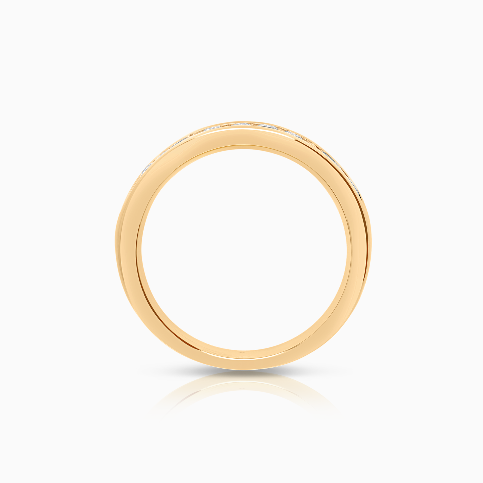 Alliansring 0,25ct 18K guld