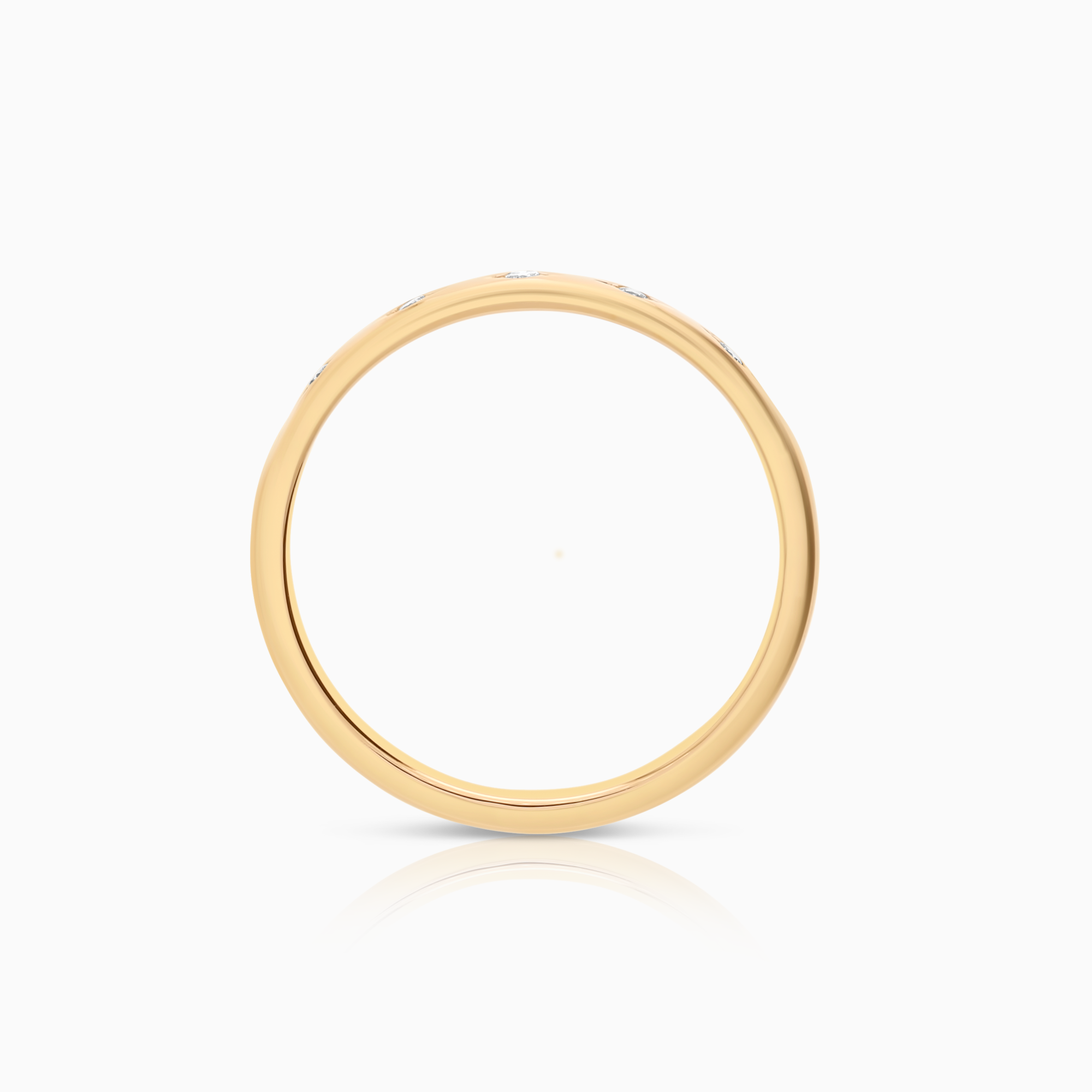 Alliansring Engelbert 0,05ct 18K guld