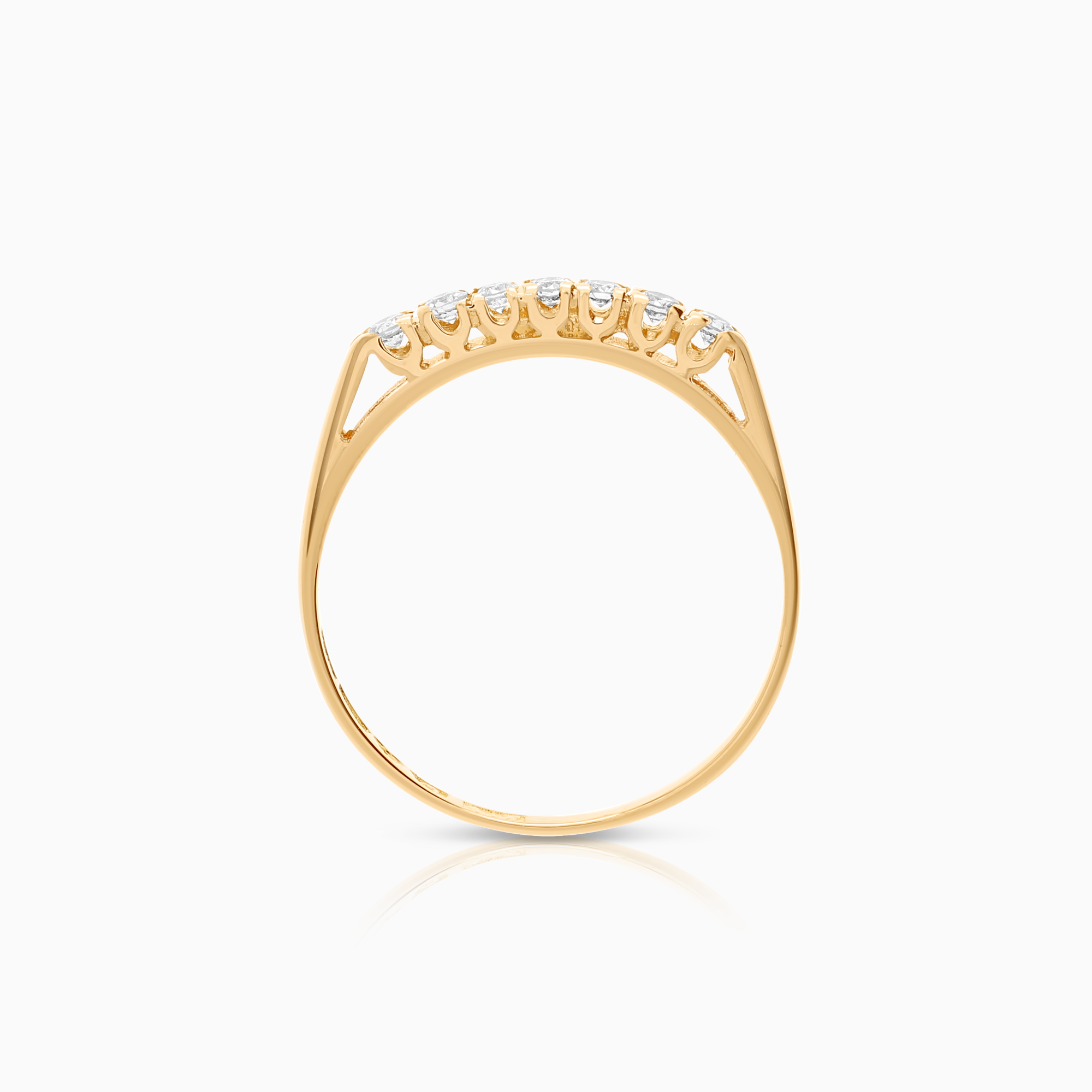 Diamantring 0,14ct 18K guld