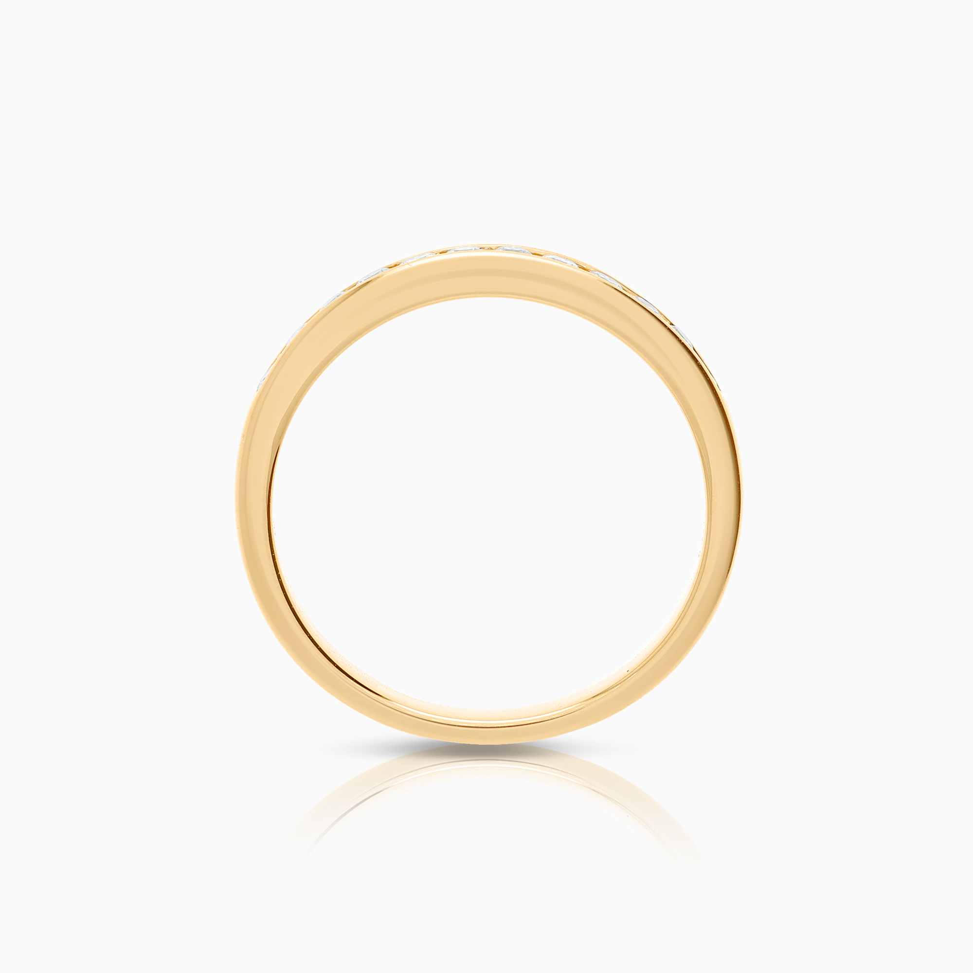 Alliansring 0,25ct 18K guld