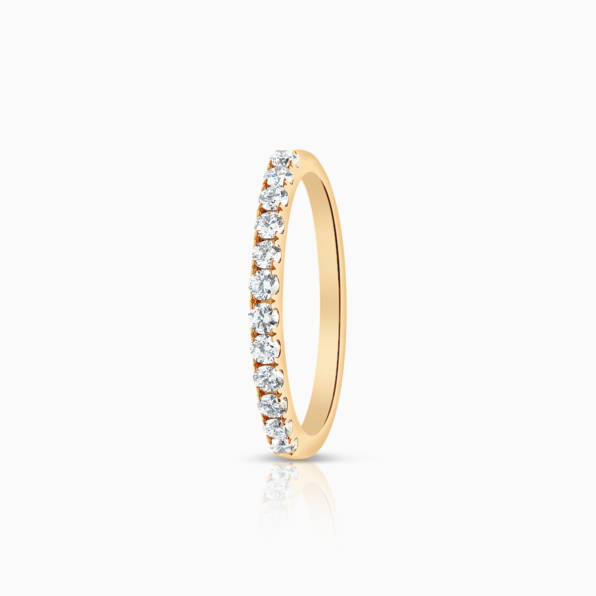 Alliansring 0,36ct 18K guld