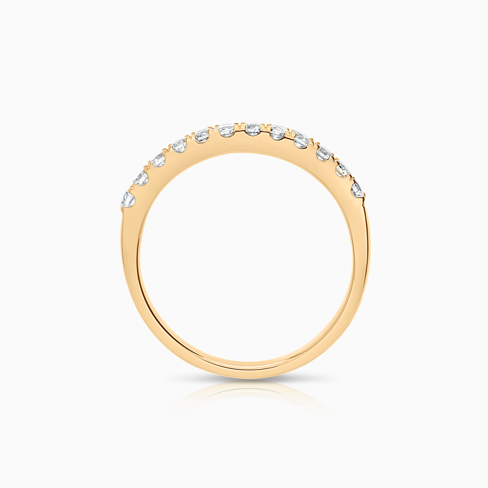 Alliansring 0,36ct 18K guld