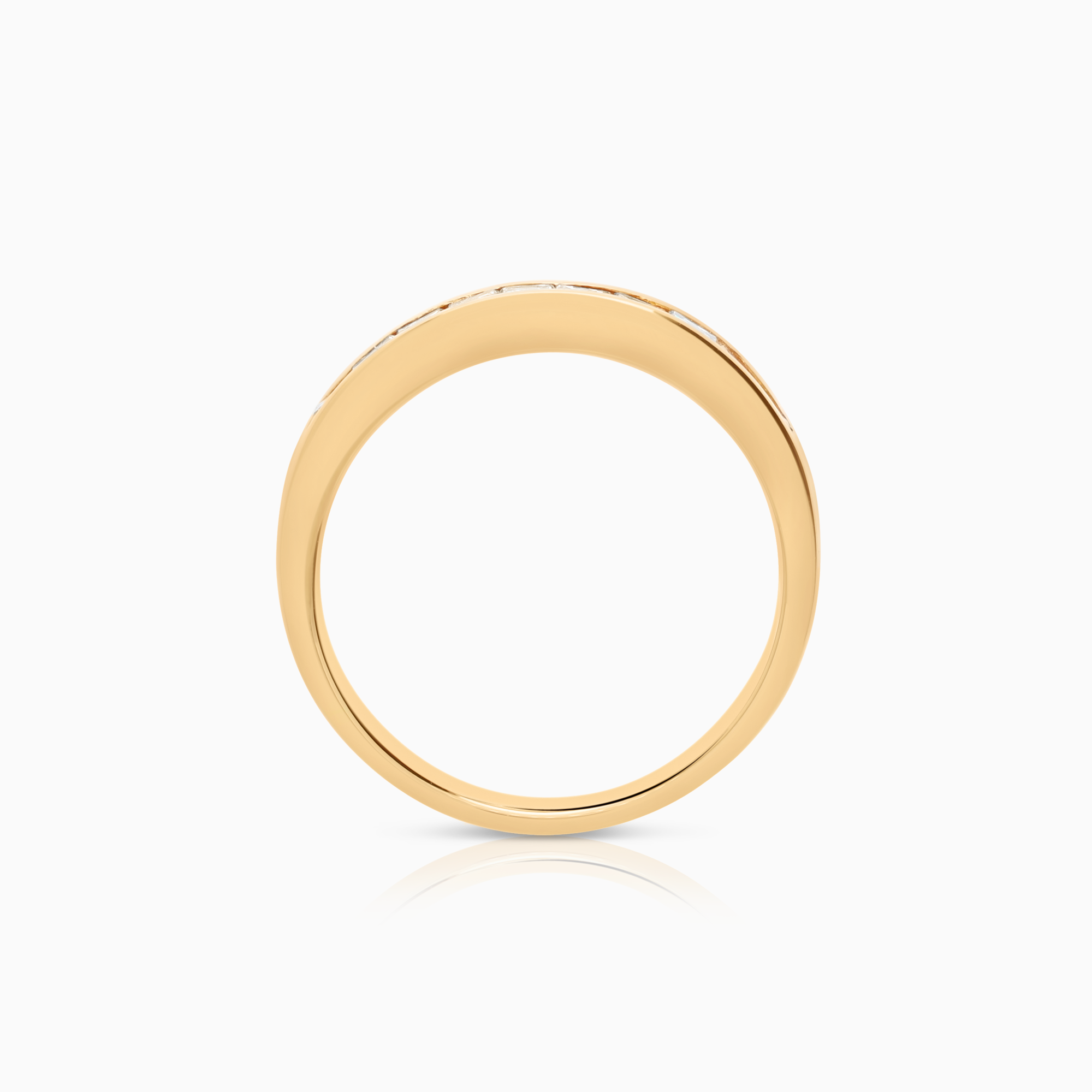 Alliansring 0,55ct 18K guld