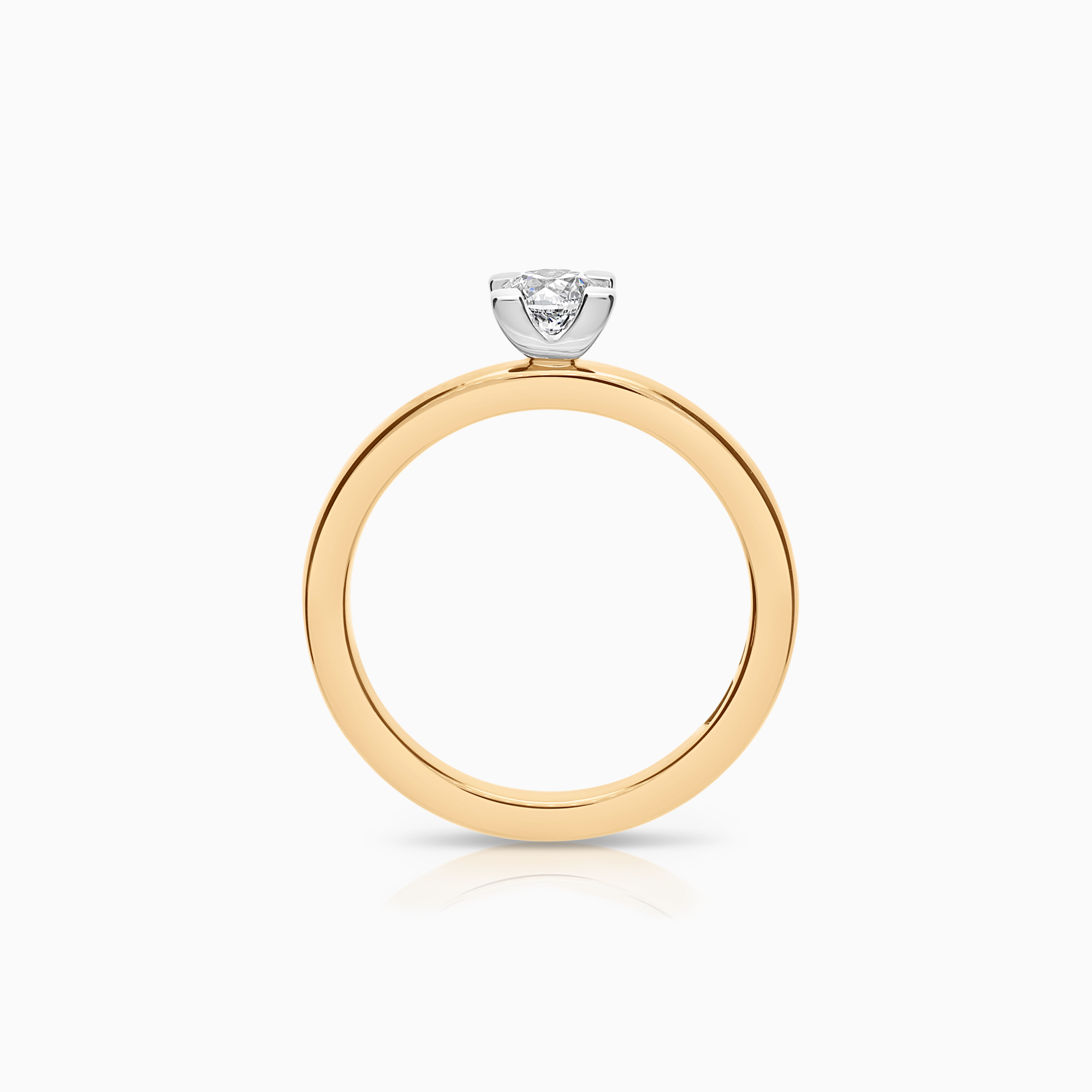 Solitärring 0,30ct 18K guld