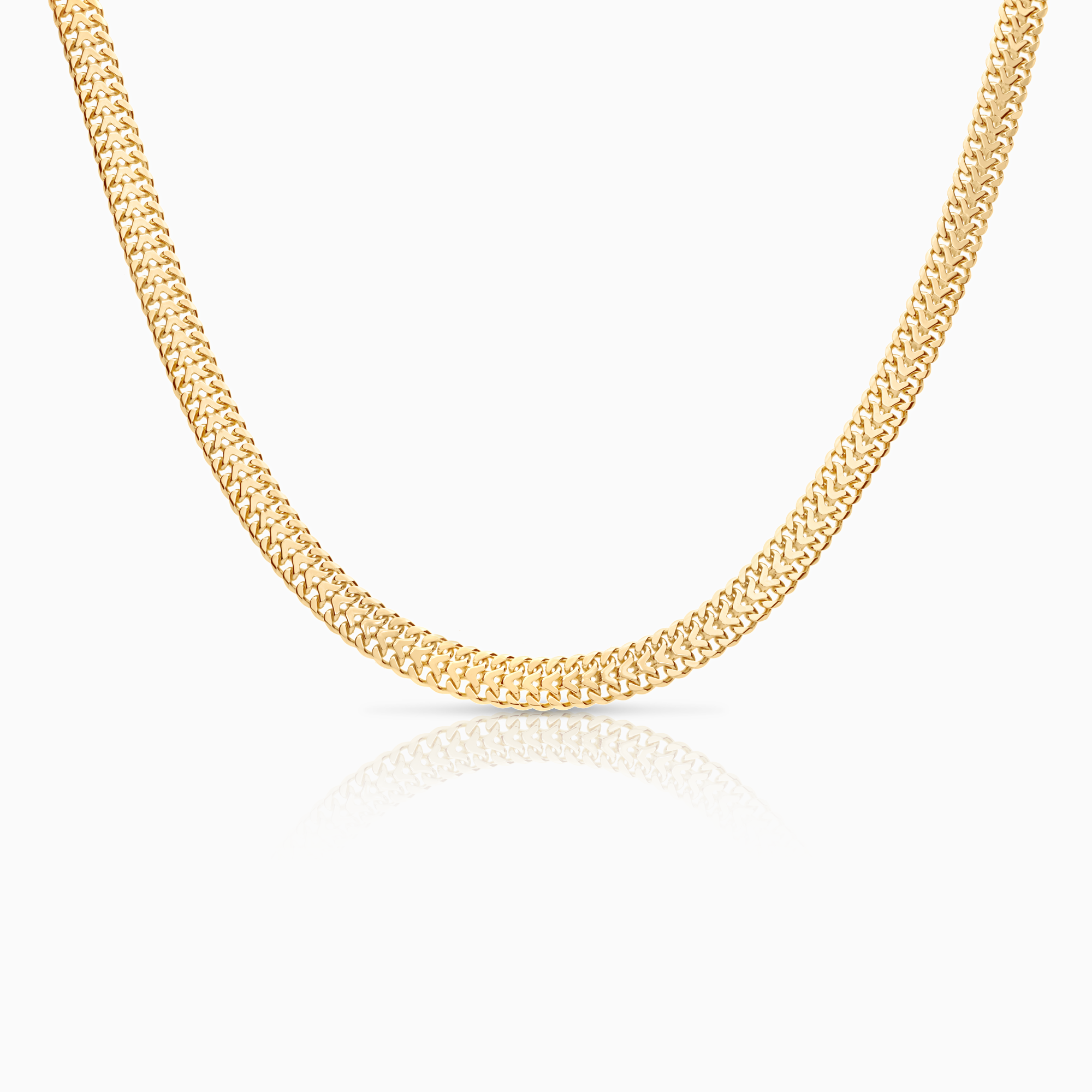 Halsband fiskben 21,55g 18K guld