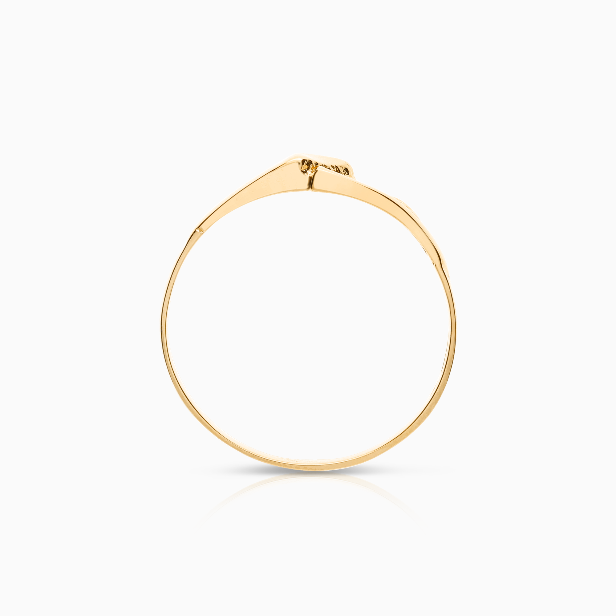 Gold ring 1.27g 18K gold