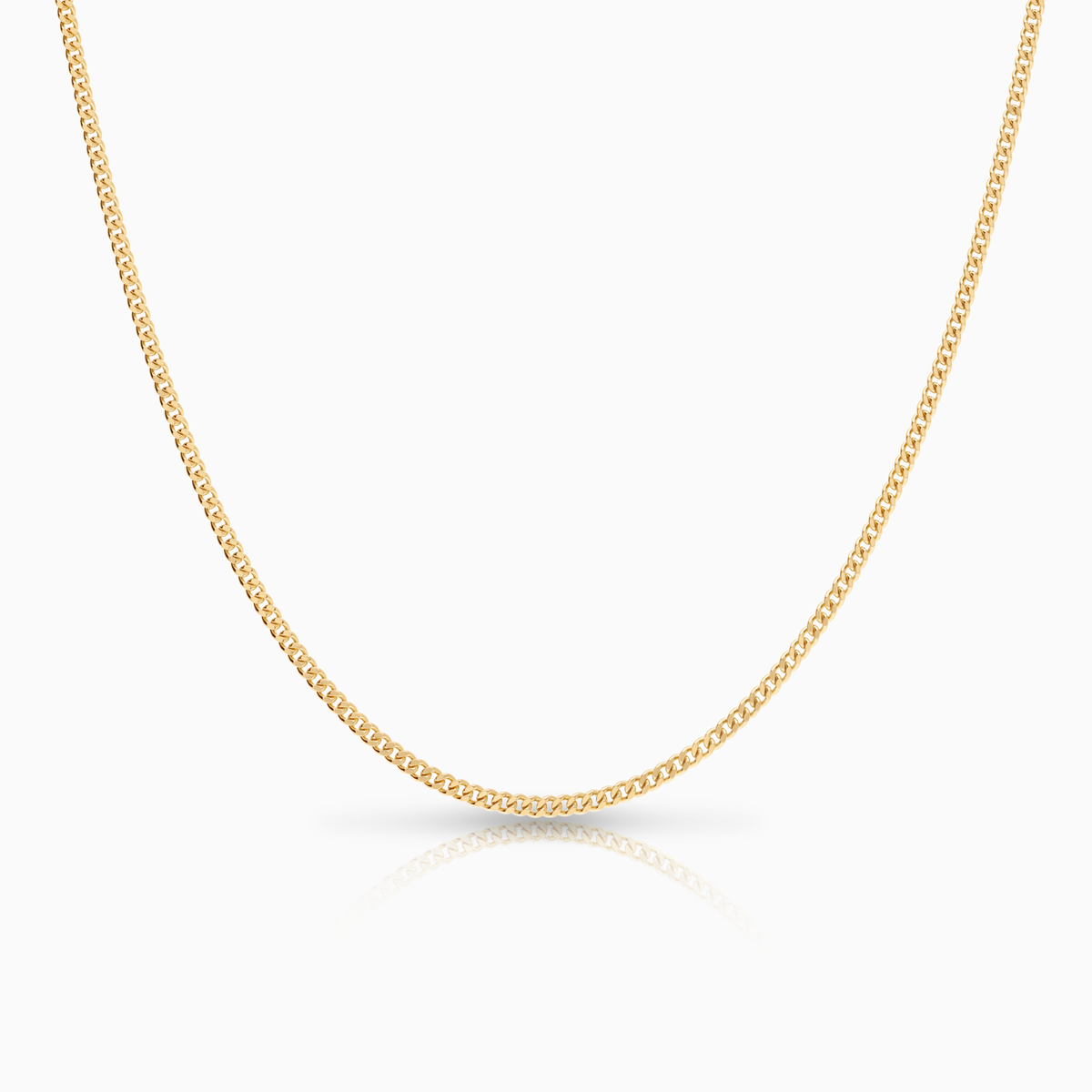 その他 garniskull 14k 4.9 gram goldandsilver Curb necklace 4.90g 14K gold