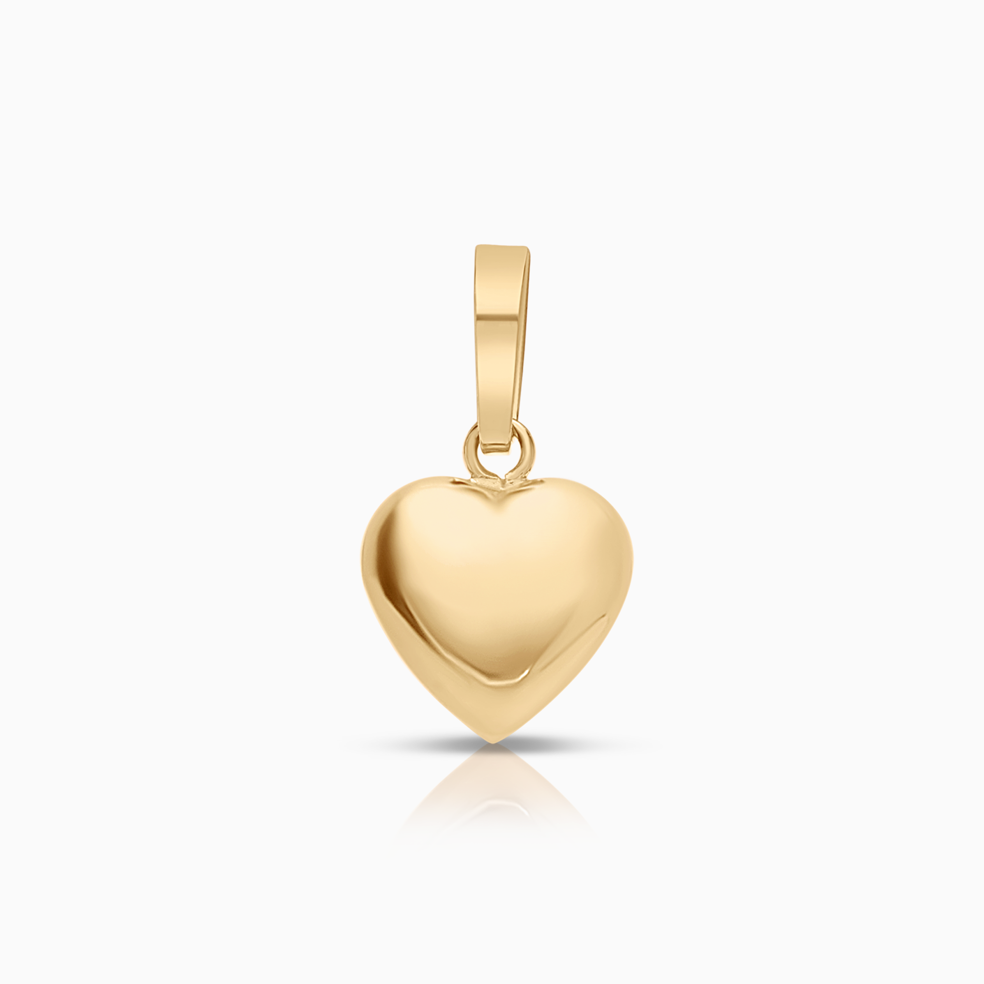Heart pendant 0.32g 18K gold