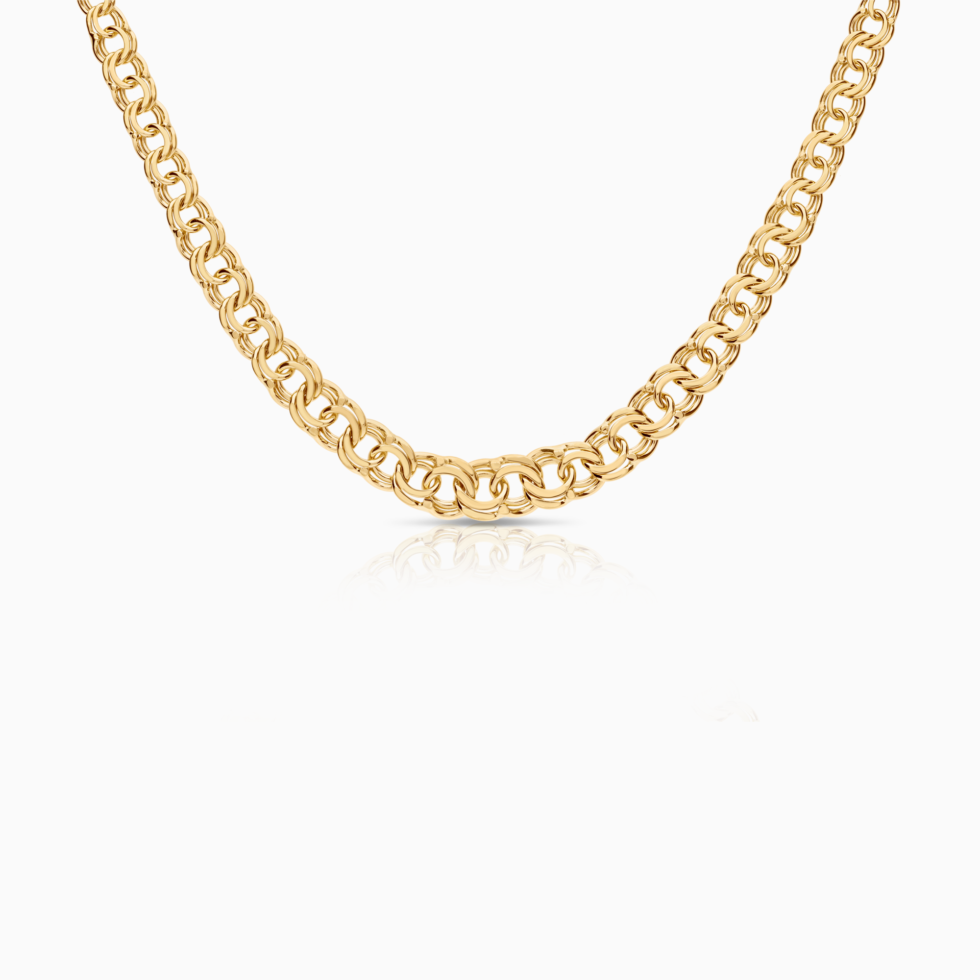Bismarck necklace 15.24g 18K gold