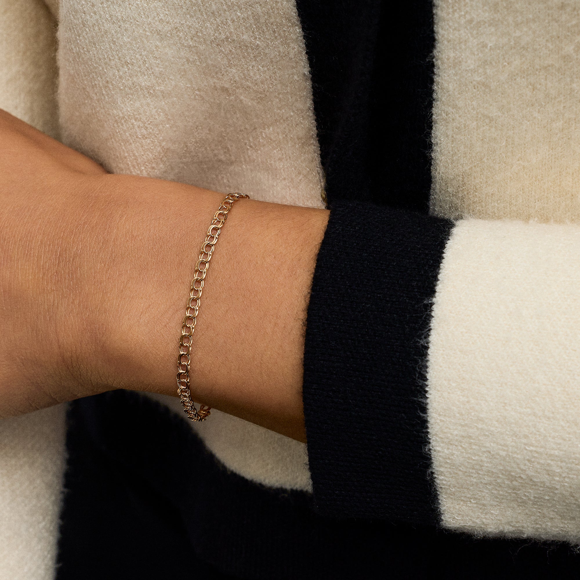 Bismarck armband 1,93g 18K guld