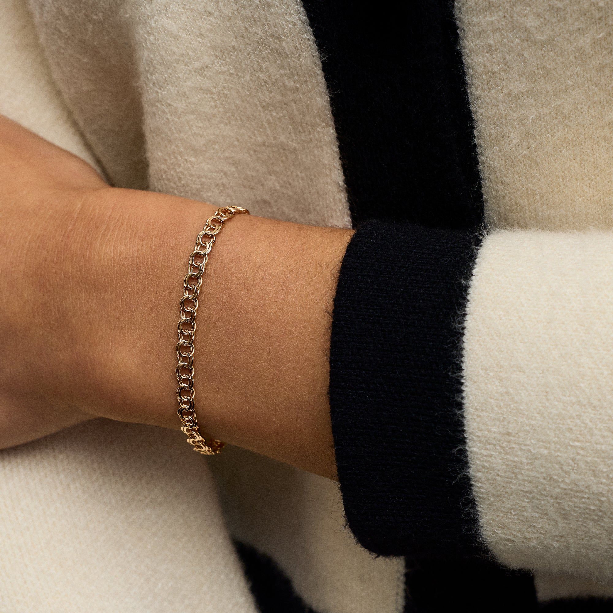 Bismarck armband 5,96g 18K guld