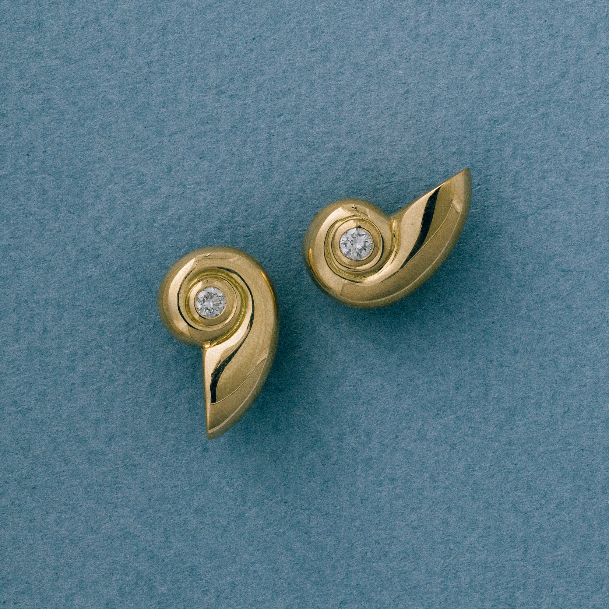 Diamond earrings 0.20ct 18K gold