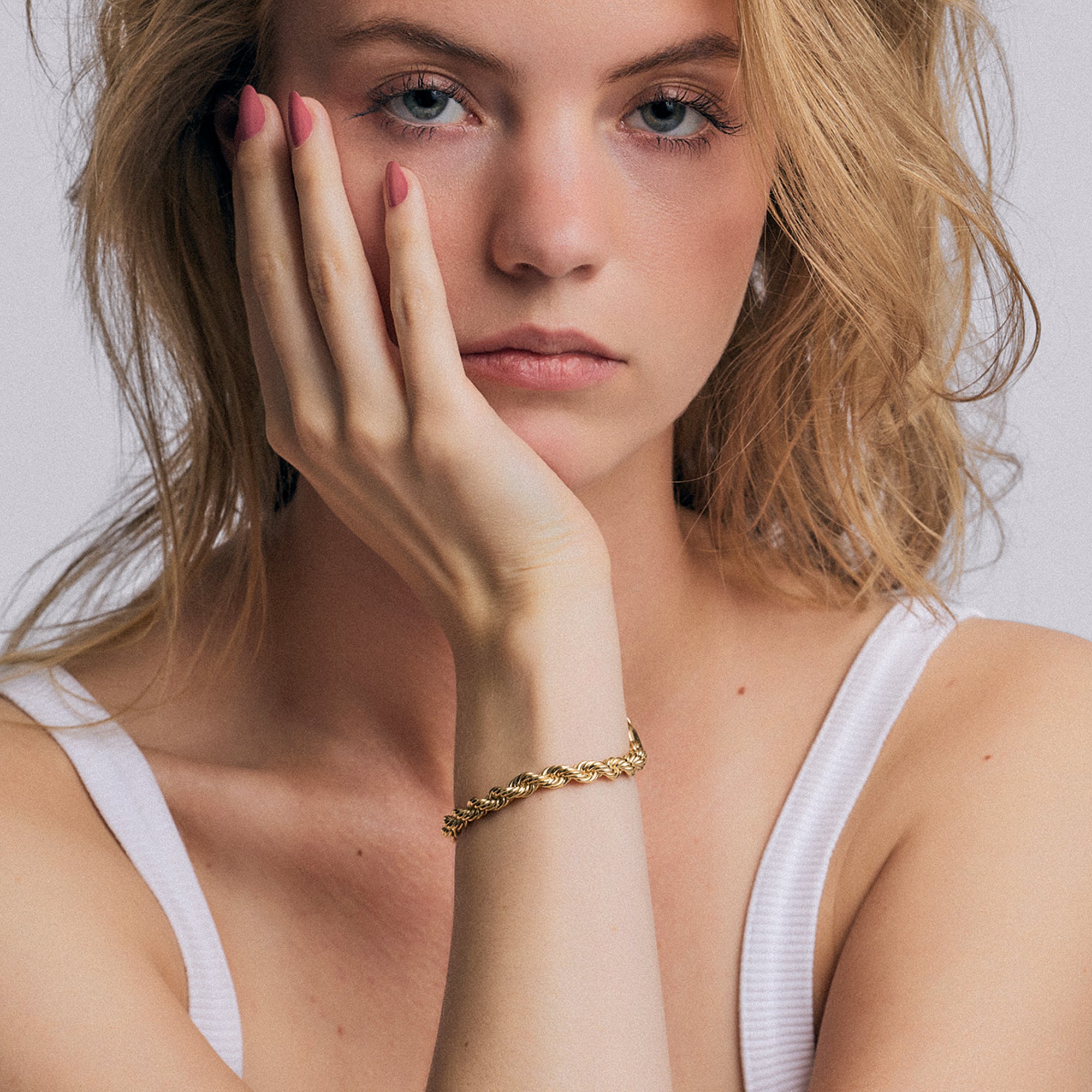 Rope bracelet 29.62g 18K gold