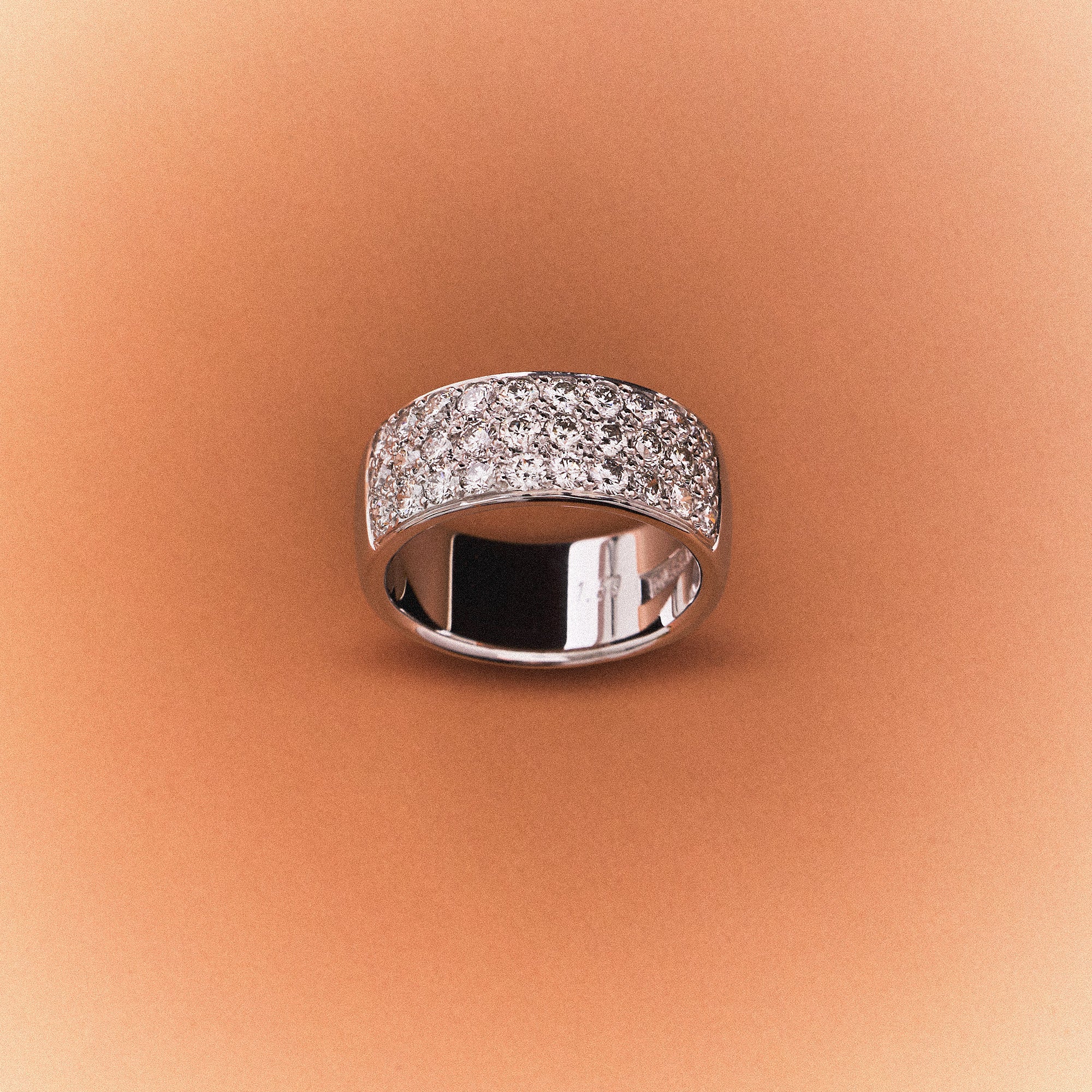 Diamantring 1,50ct 18K vitguld