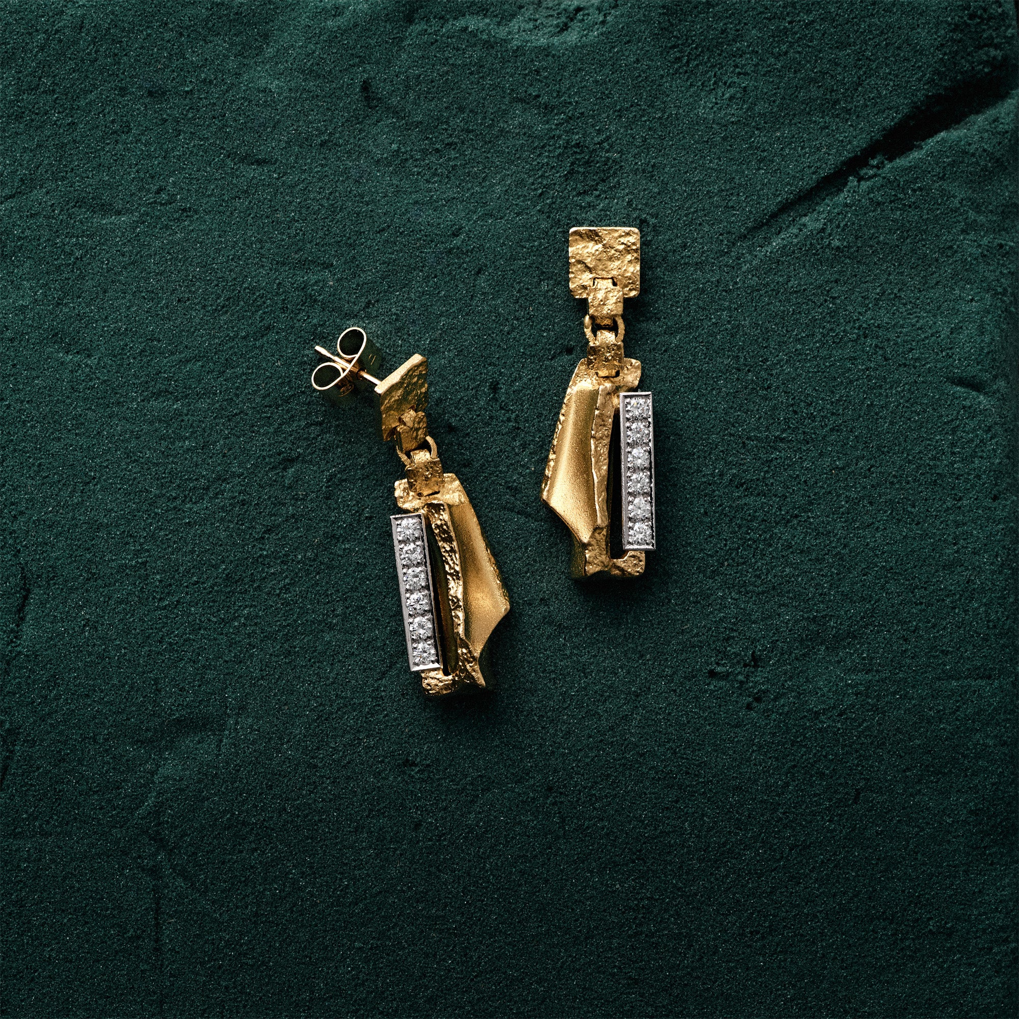 Lapponia earrings Da Capo 0.36ct 18K gold