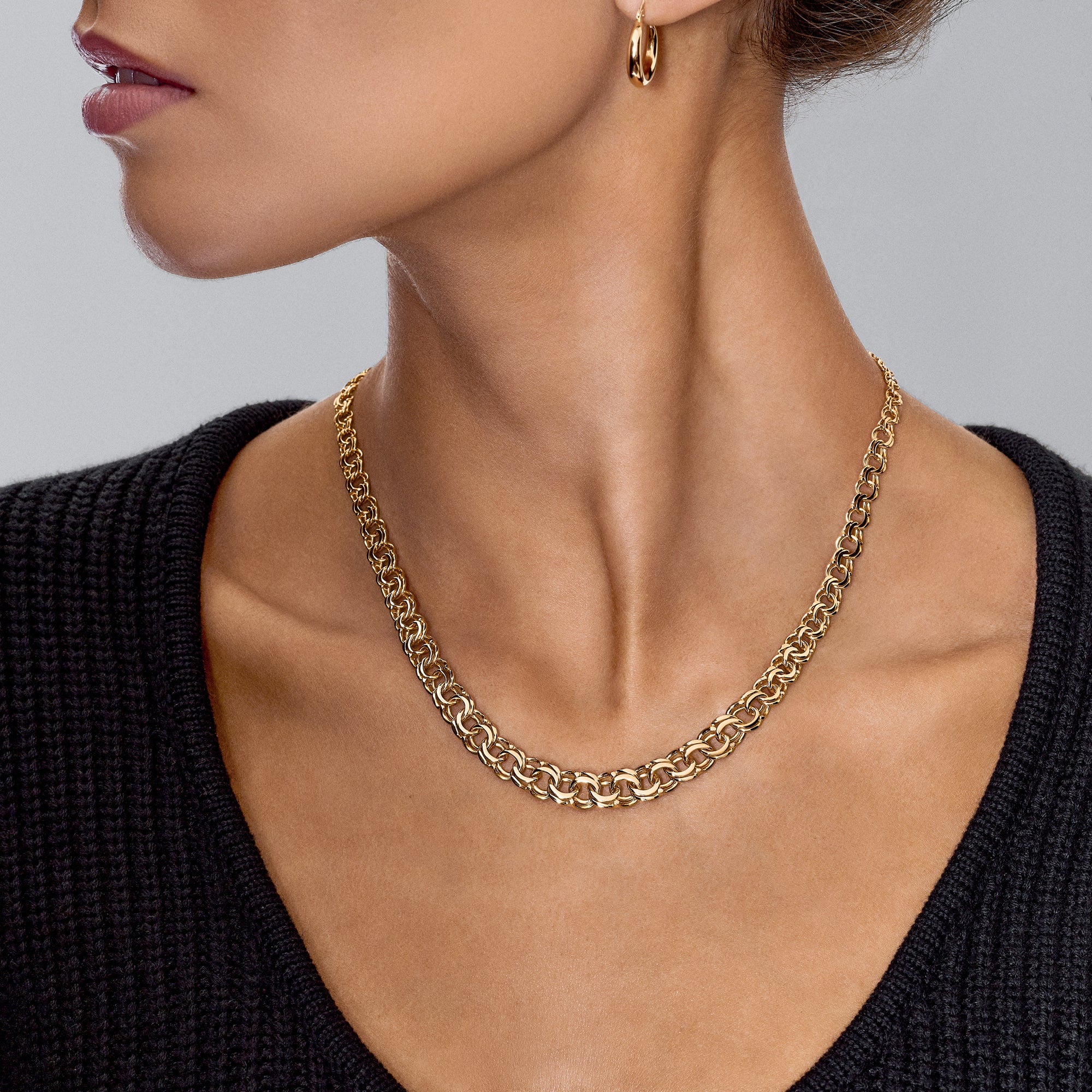 Bismarck halsband 26,98g 18K guld