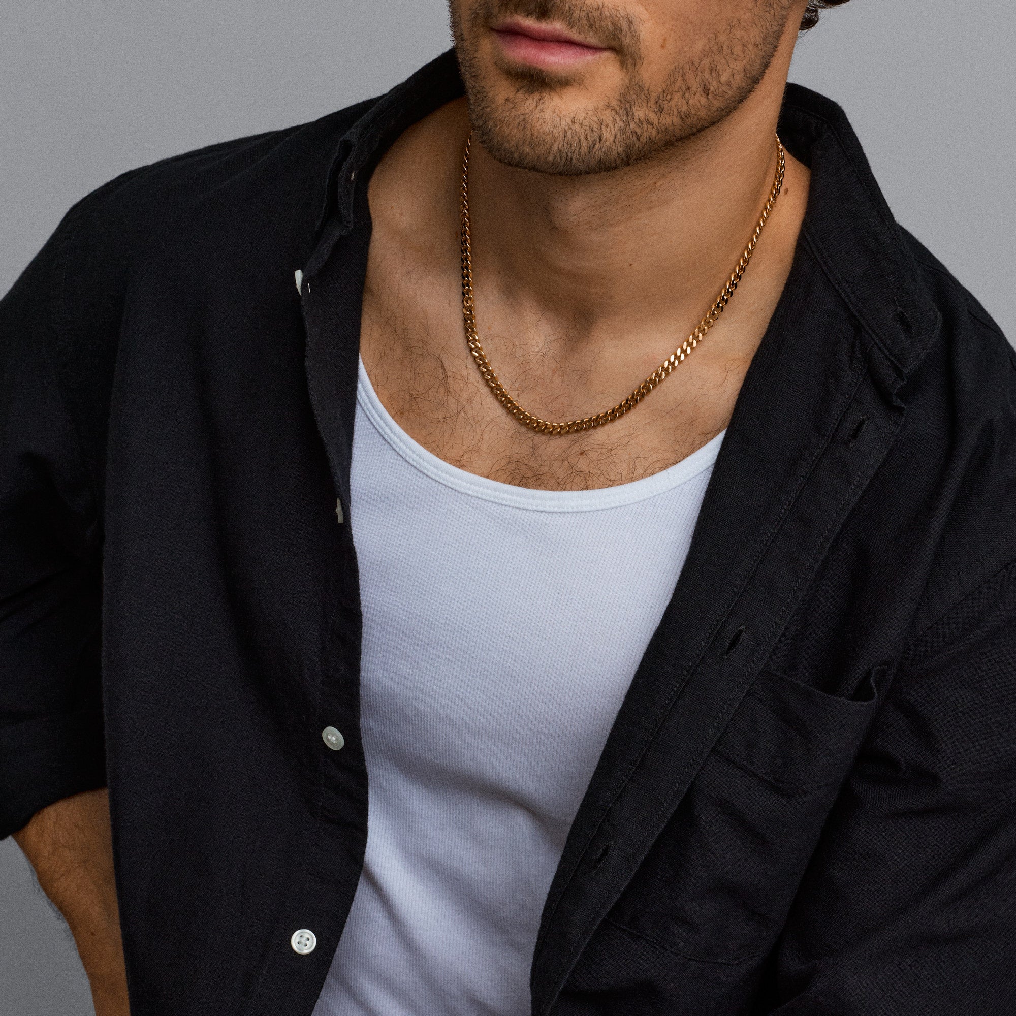 Pansarhalsband 57,60g 18K guld