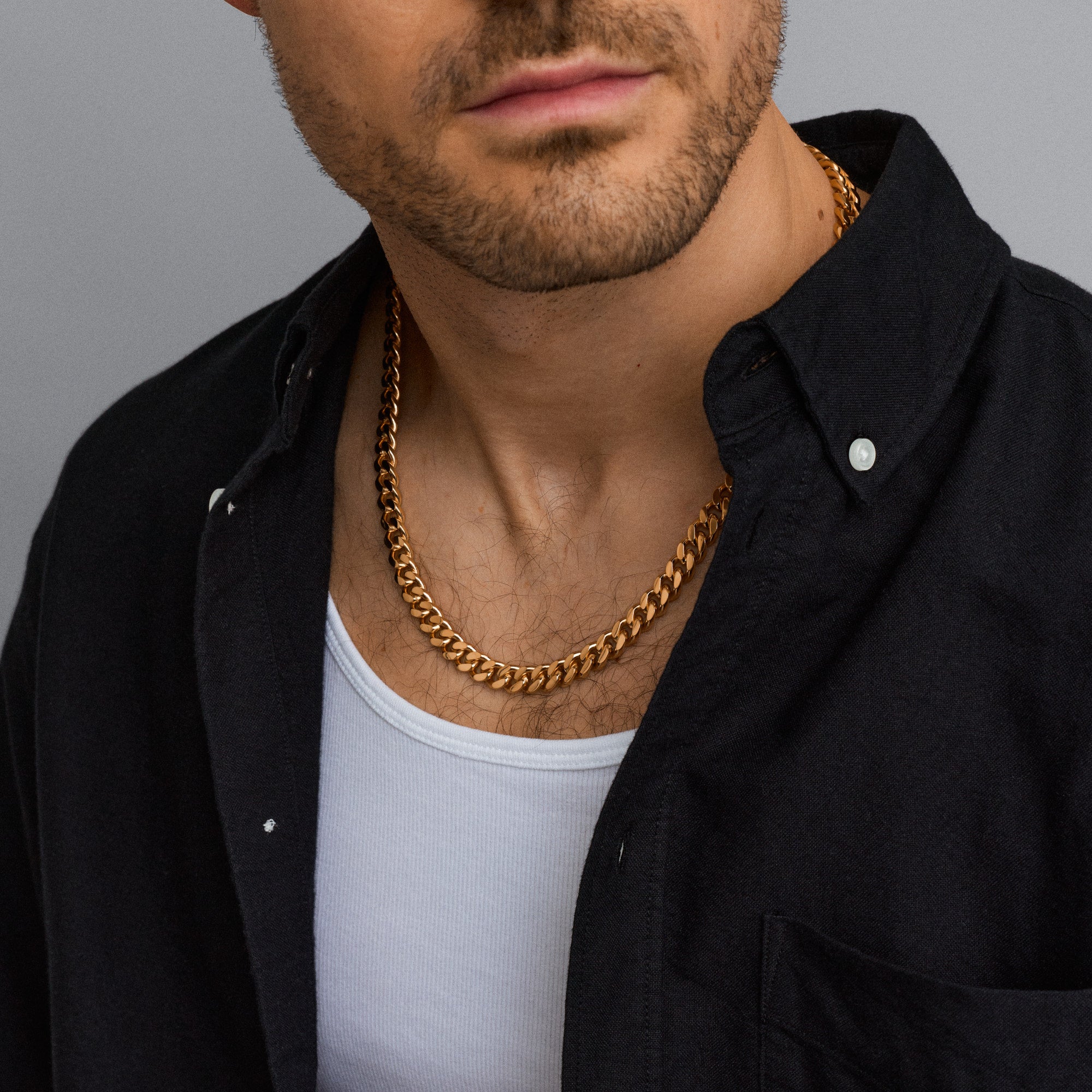 Pansarhalsband 153,56g 18K guld