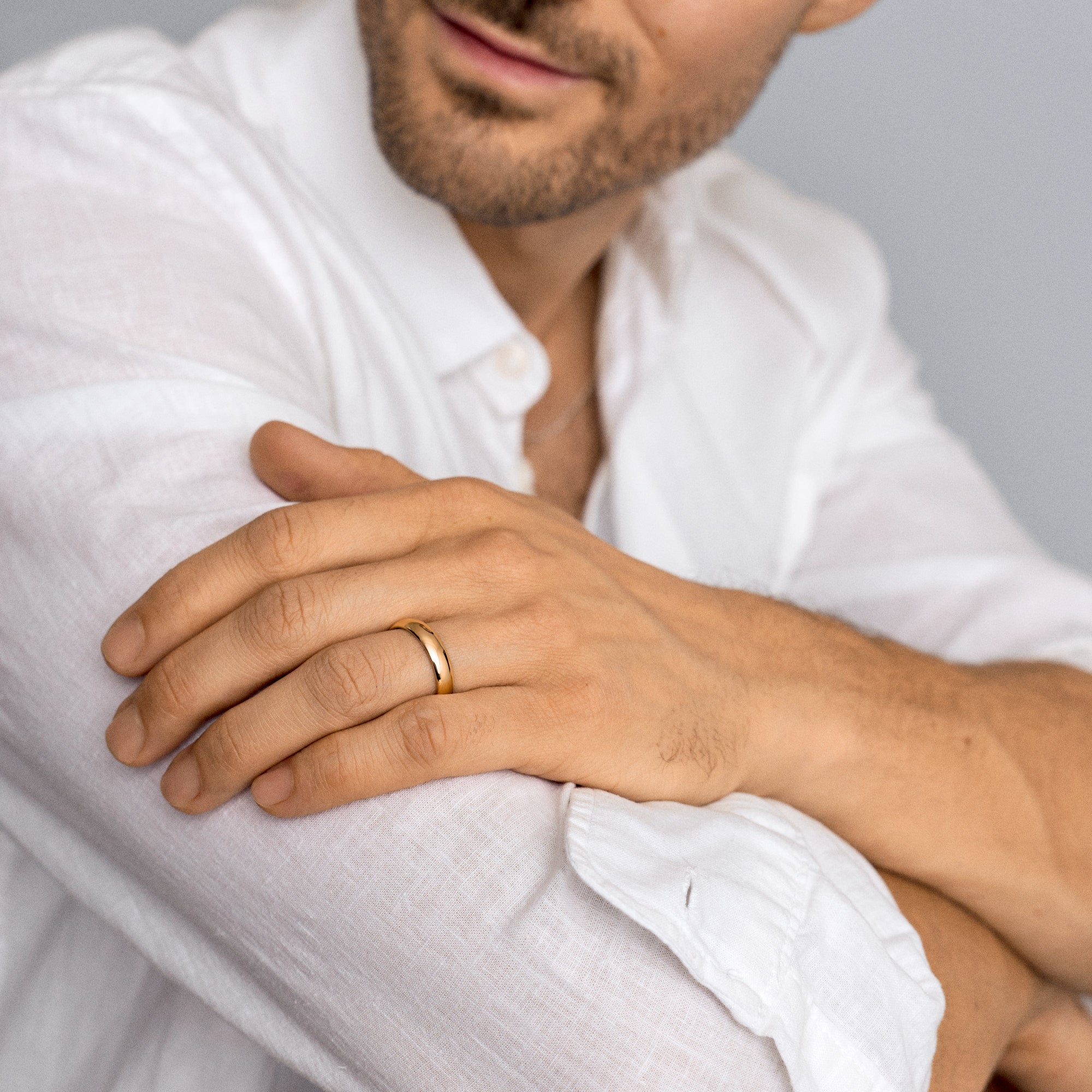 Slät ring 5,73g 18K guld