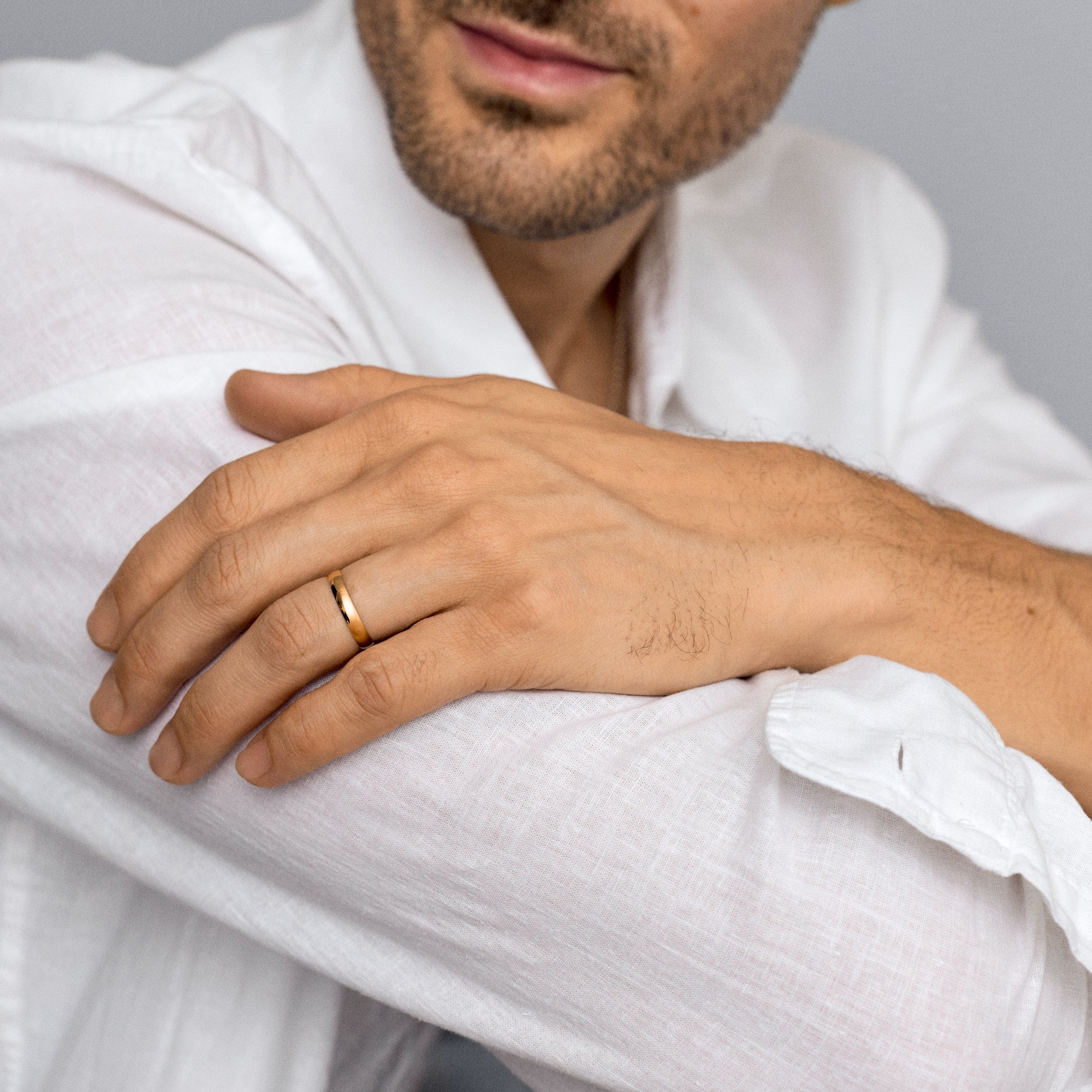 Slät ring 3,53g 18K guld